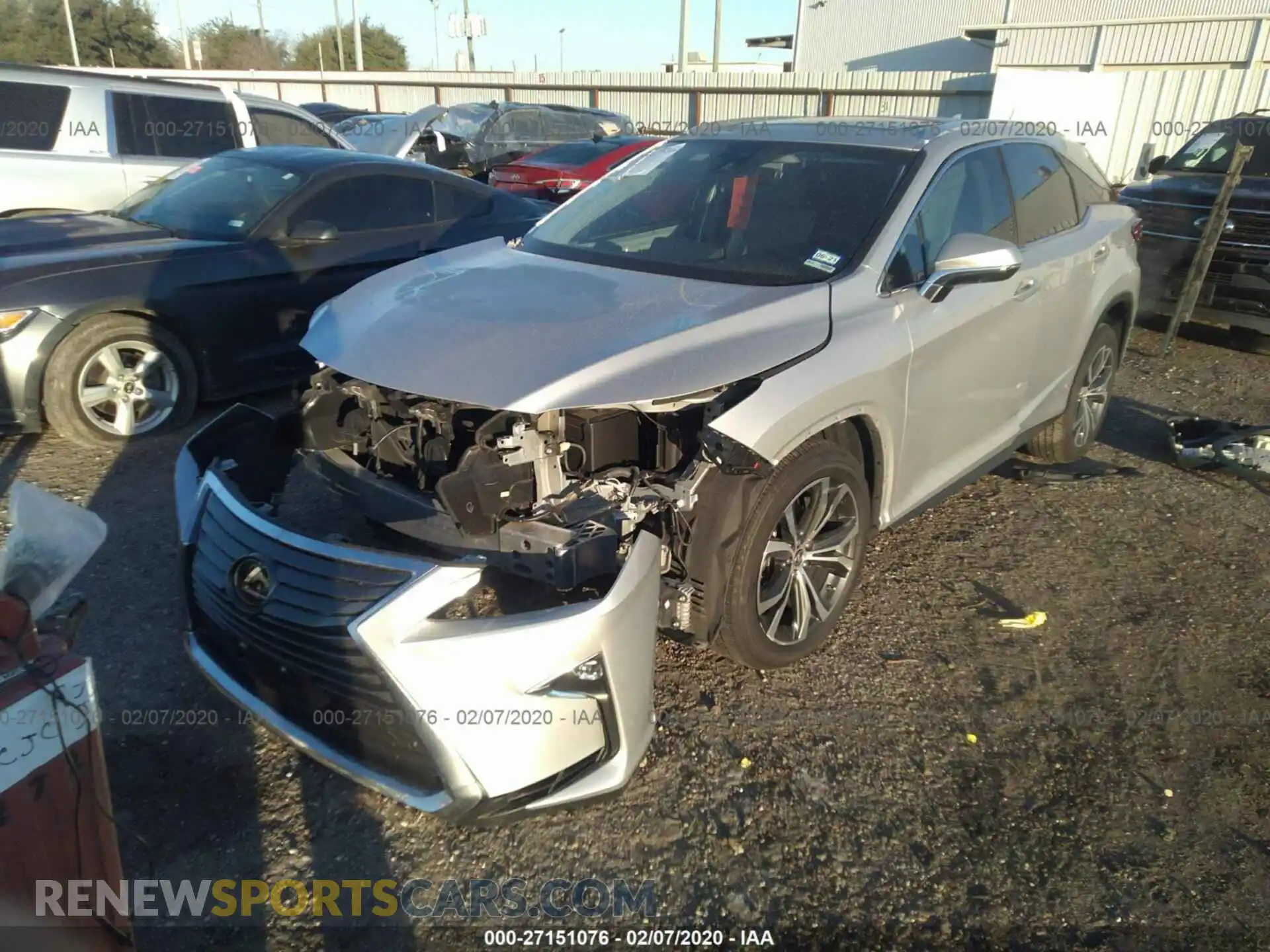 2 Photograph of a damaged car 2T2BZMCA6KC194595 LEXUS RX 2019
