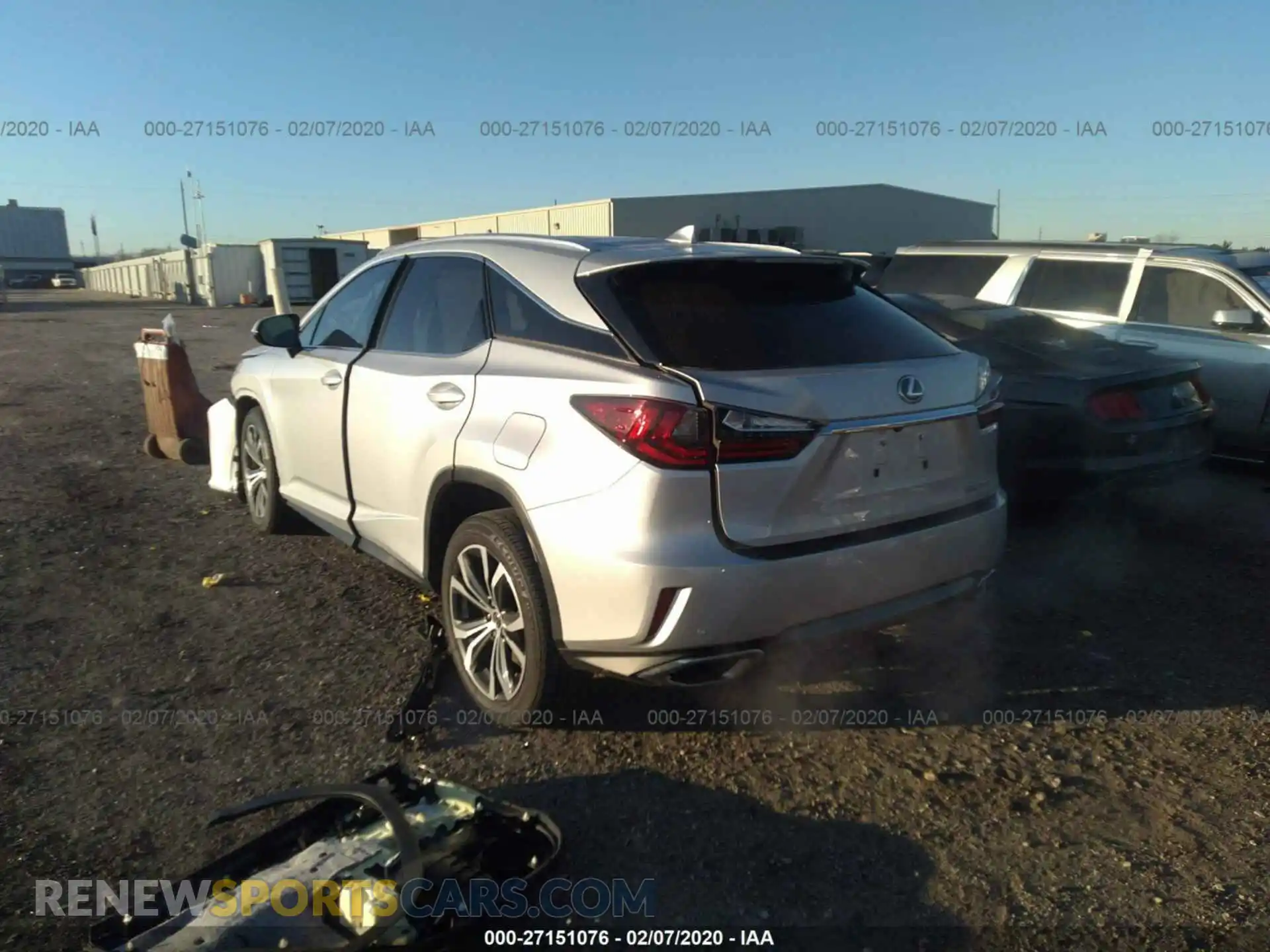 3 Photograph of a damaged car 2T2BZMCA6KC194595 LEXUS RX 2019
