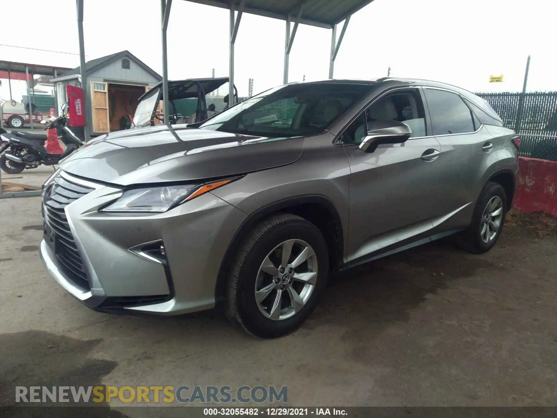 2 Photograph of a damaged car 2T2BZMCA6KC195150 LEXUS RX 2019