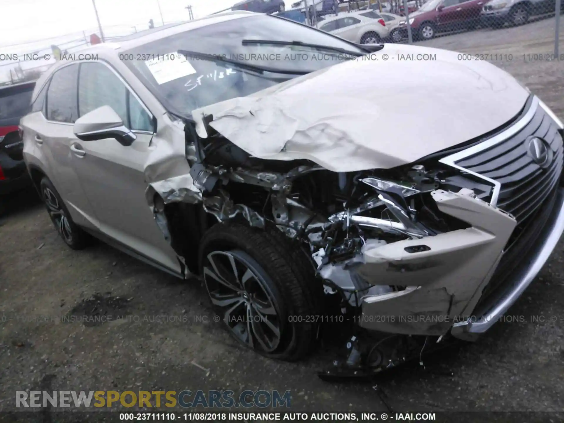 1 Photograph of a damaged car 2T2BZMCA7KC171181 LEXUS RX 2019