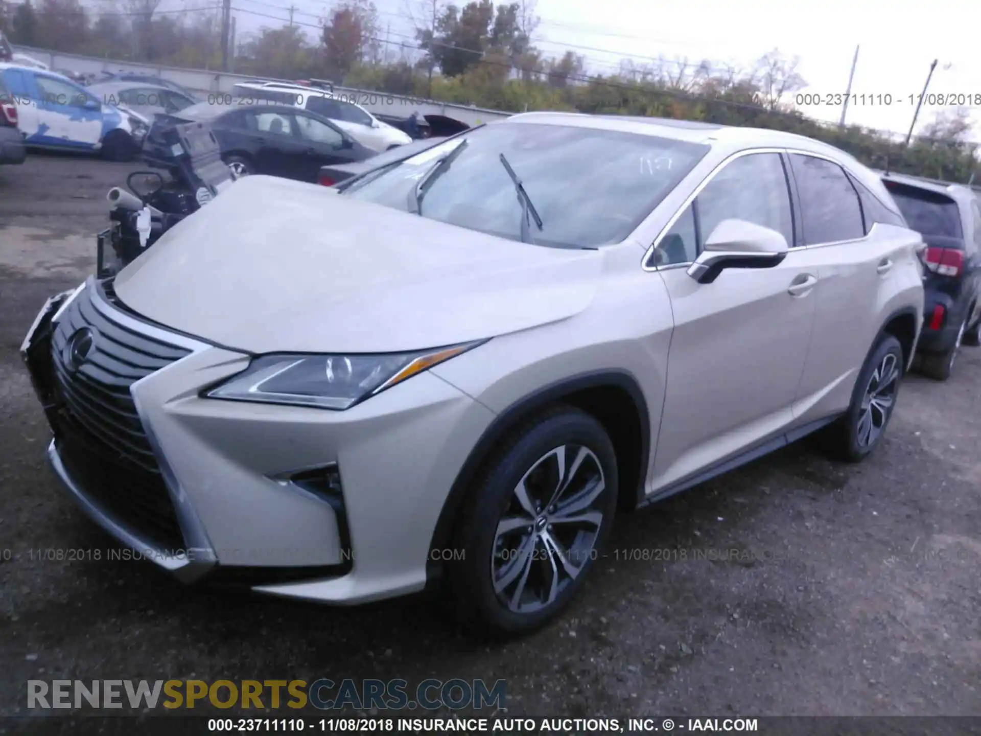 2 Photograph of a damaged car 2T2BZMCA7KC171181 LEXUS RX 2019