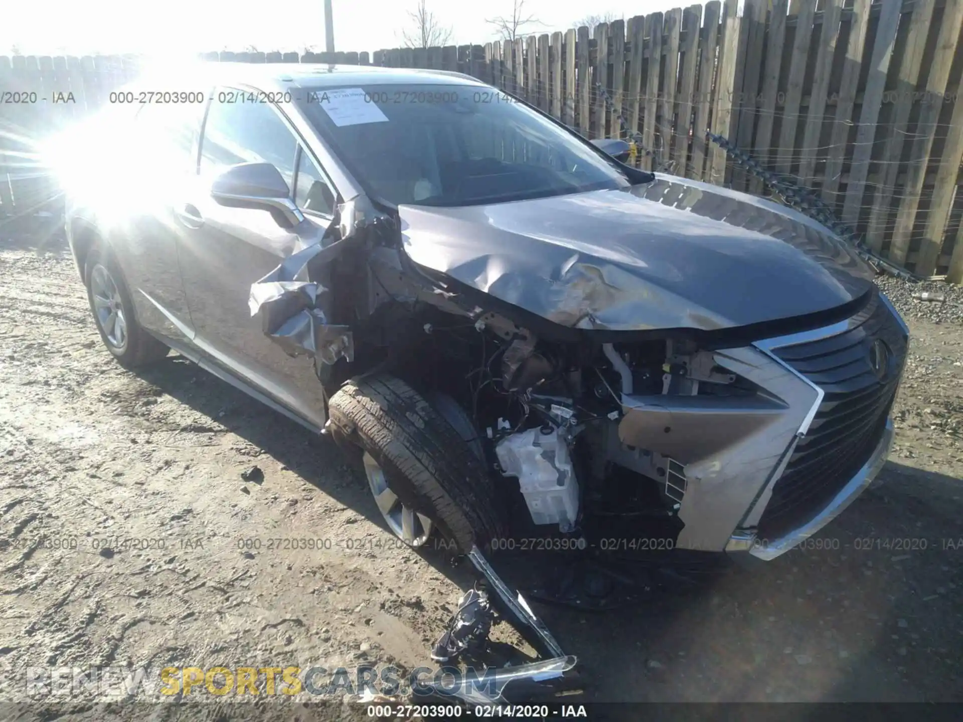 1 Photograph of a damaged car 2T2BZMCA7KC211954 LEXUS RX 2019