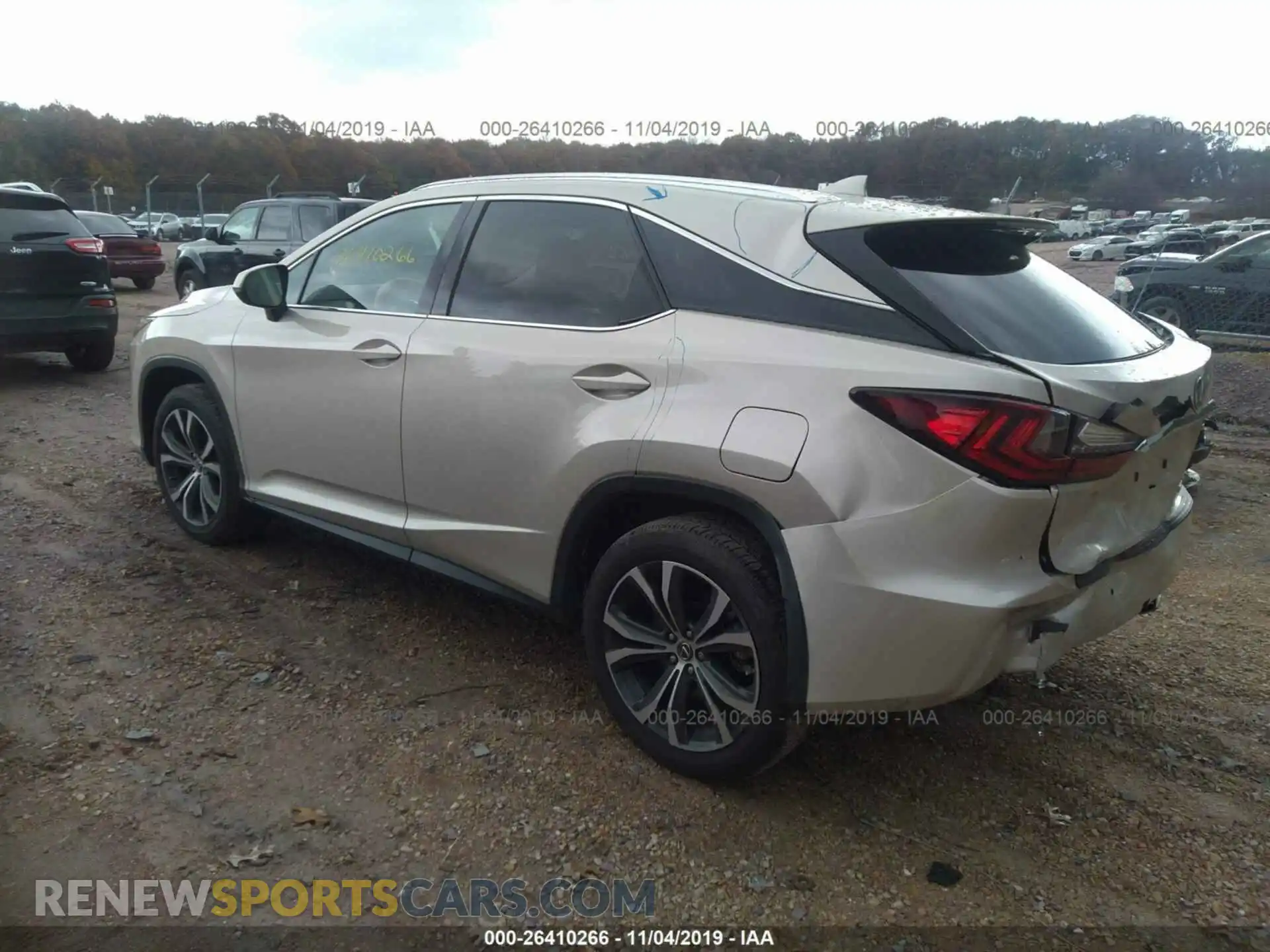 3 Photograph of a damaged car 2T2BZMCA8KC175174 LEXUS RX 2019