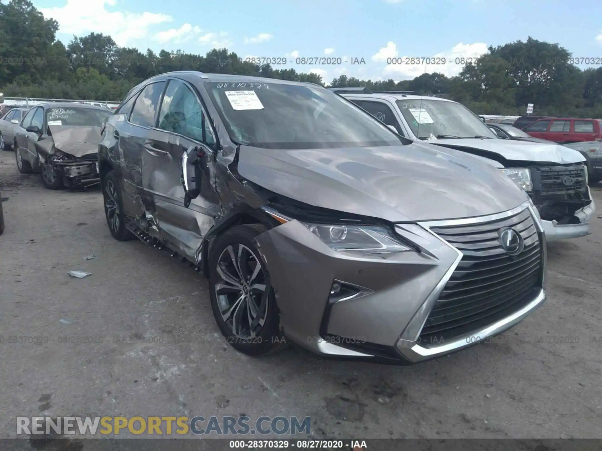1 Photograph of a damaged car 2T2BZMCA8KC183131 LEXUS RX 2019