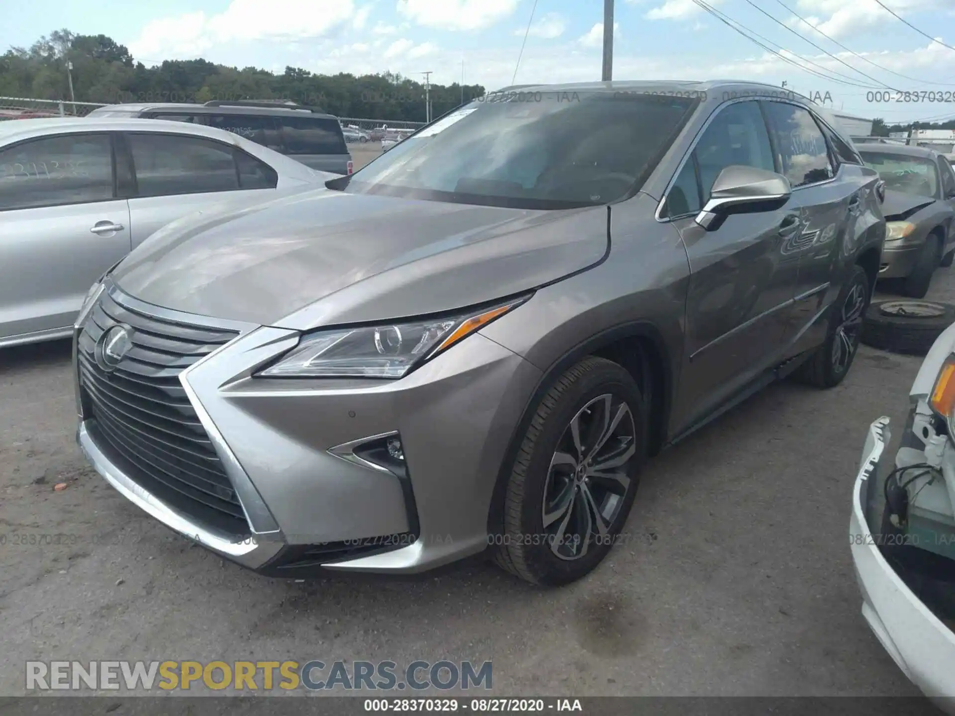 2 Photograph of a damaged car 2T2BZMCA8KC183131 LEXUS RX 2019