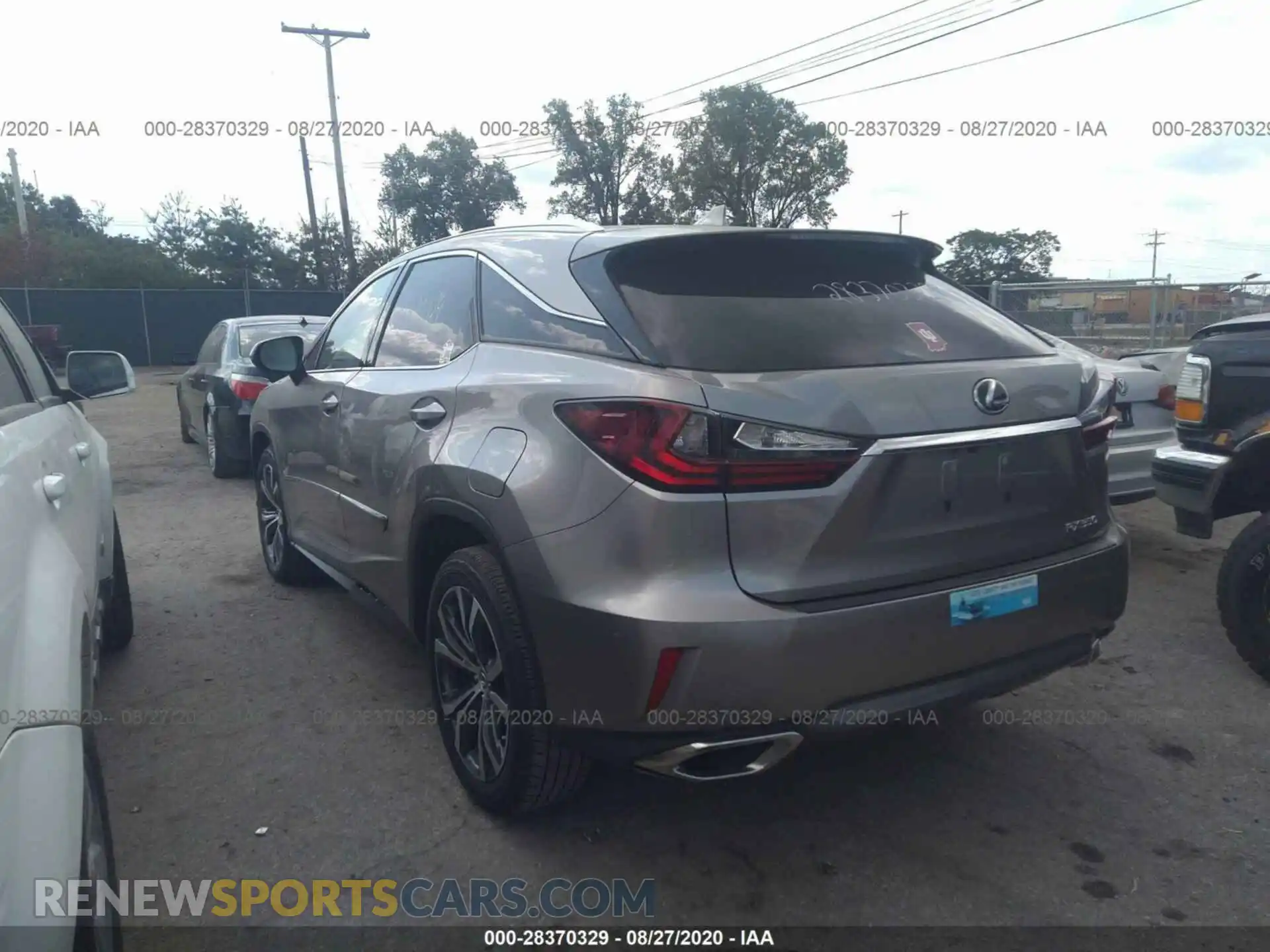 3 Photograph of a damaged car 2T2BZMCA8KC183131 LEXUS RX 2019