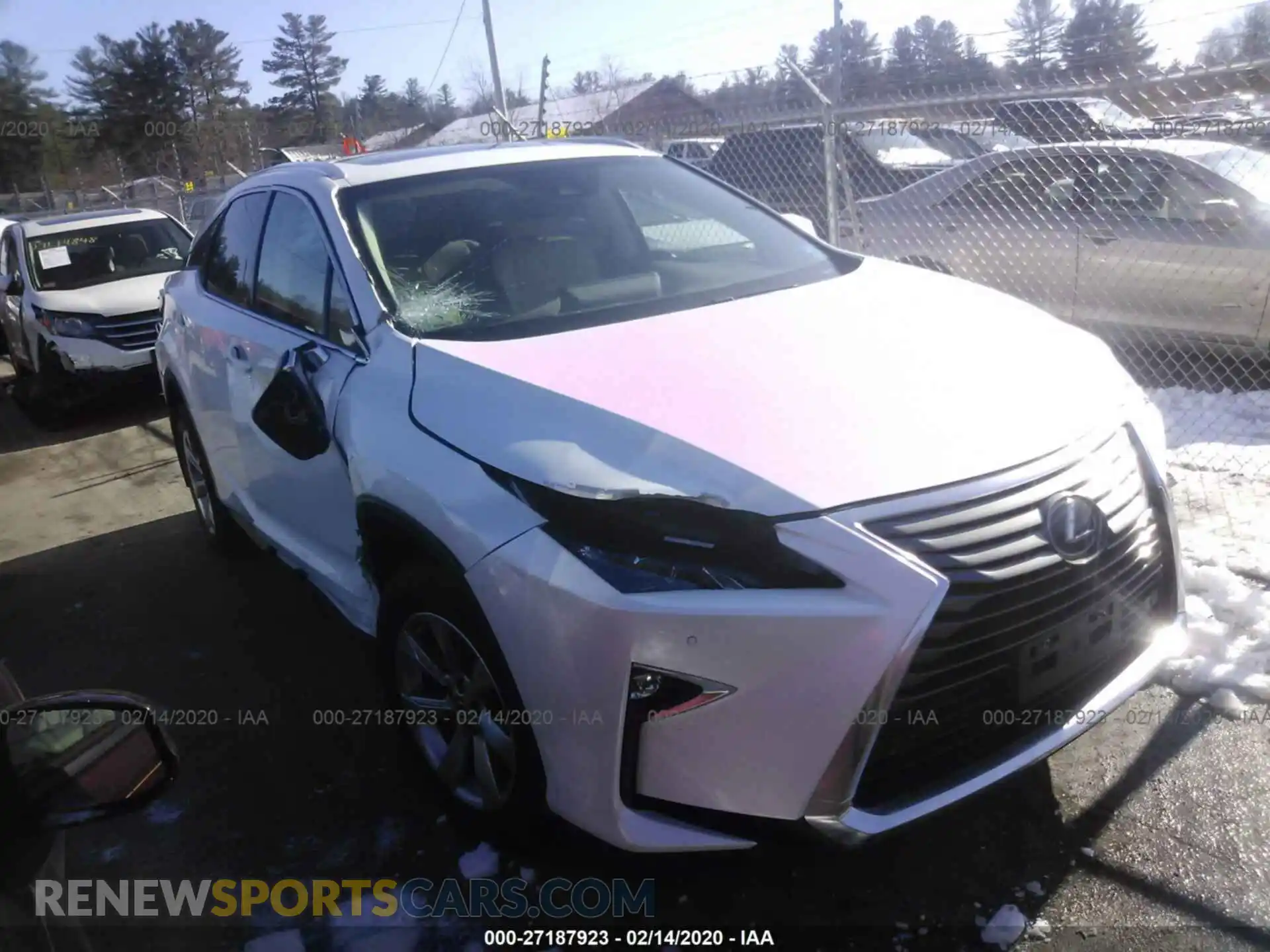 1 Photograph of a damaged car 2T2BZMCA8KC185784 LEXUS RX 2019
