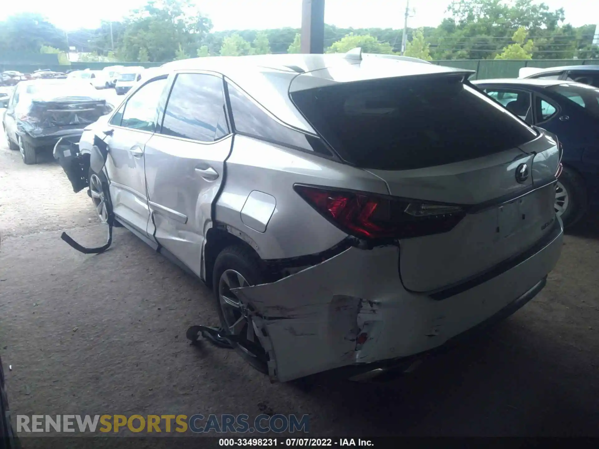 3 Photograph of a damaged car 2T2BZMCA8KC195361 LEXUS RX 2019