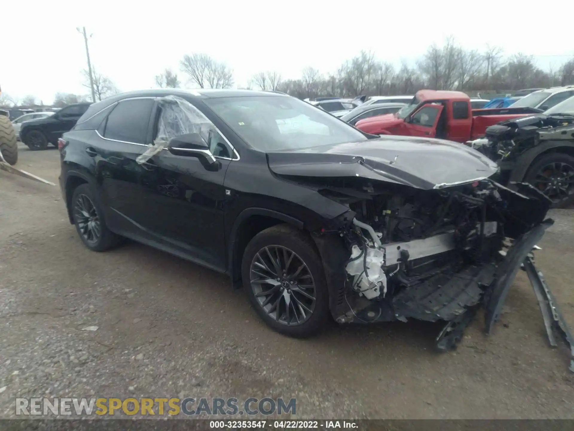 1 Photograph of a damaged car 2T2BZMCA8KC195764 LEXUS RX 2019