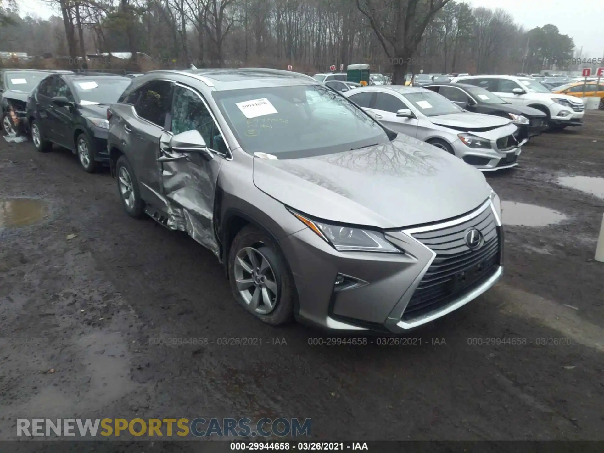 1 Photograph of a damaged car 2T2BZMCA8KC199085 LEXUS RX 2019