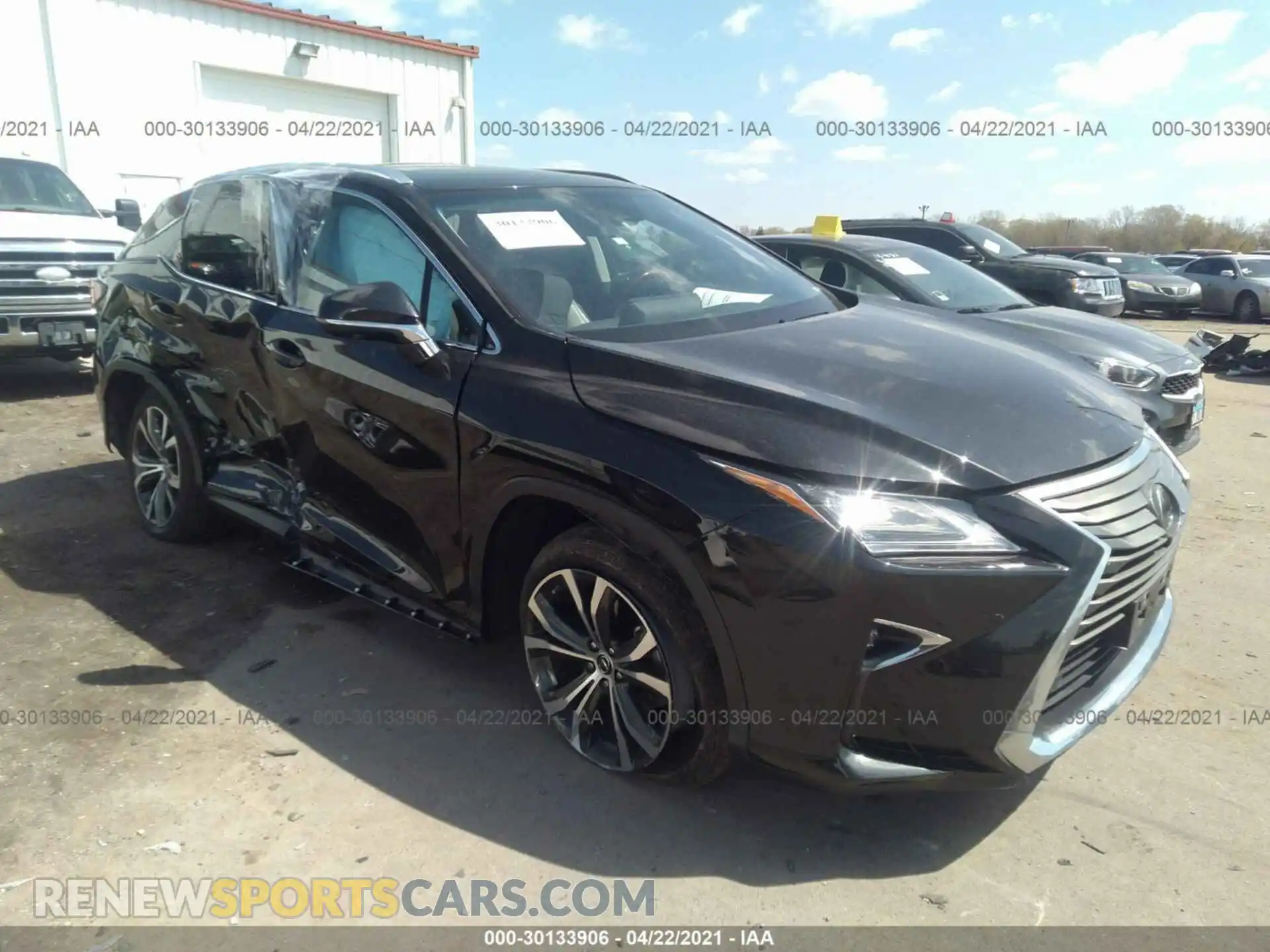 1 Photograph of a damaged car 2T2BZMCA8KC210490 LEXUS RX 2019