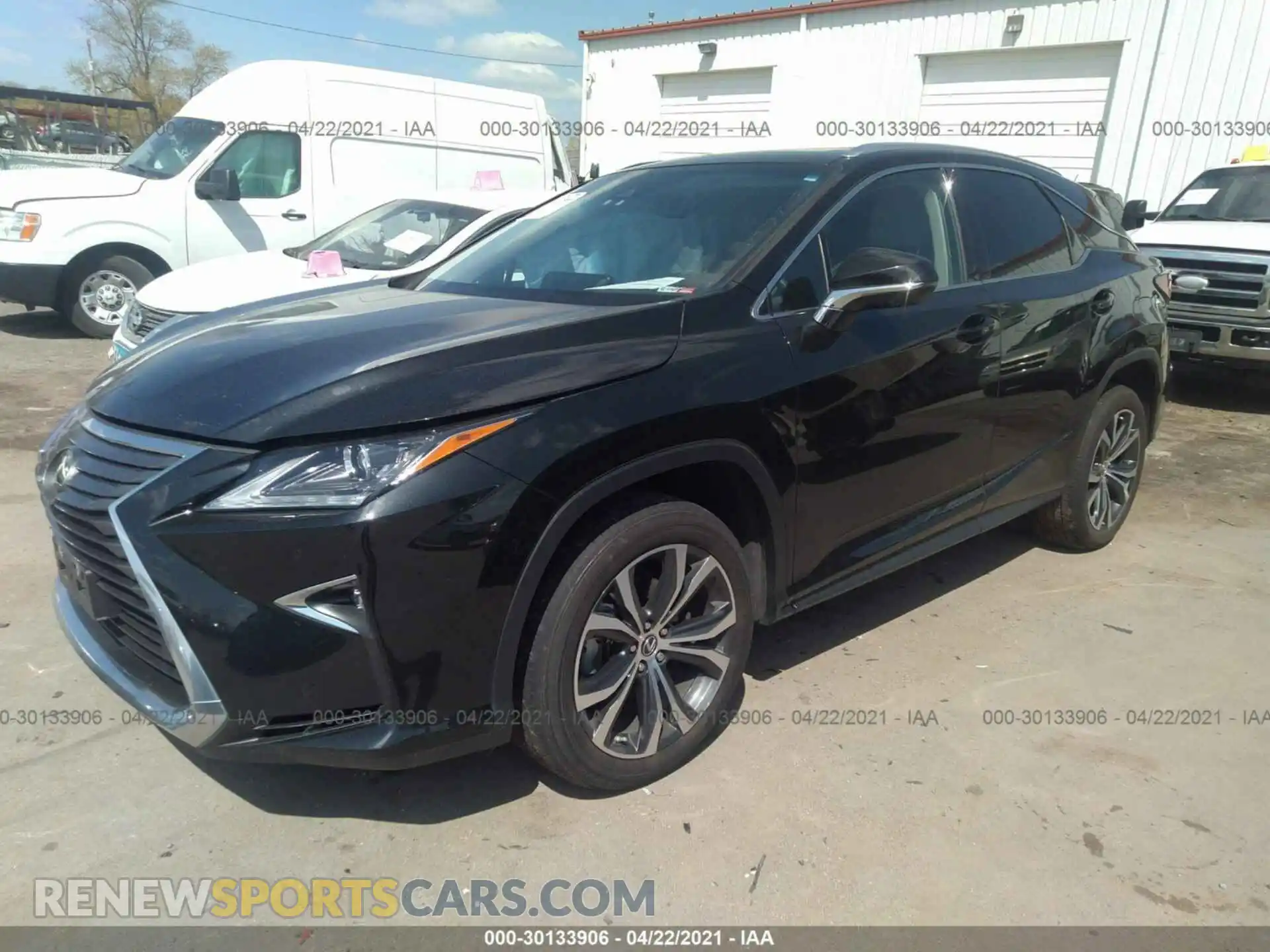 2 Photograph of a damaged car 2T2BZMCA8KC210490 LEXUS RX 2019