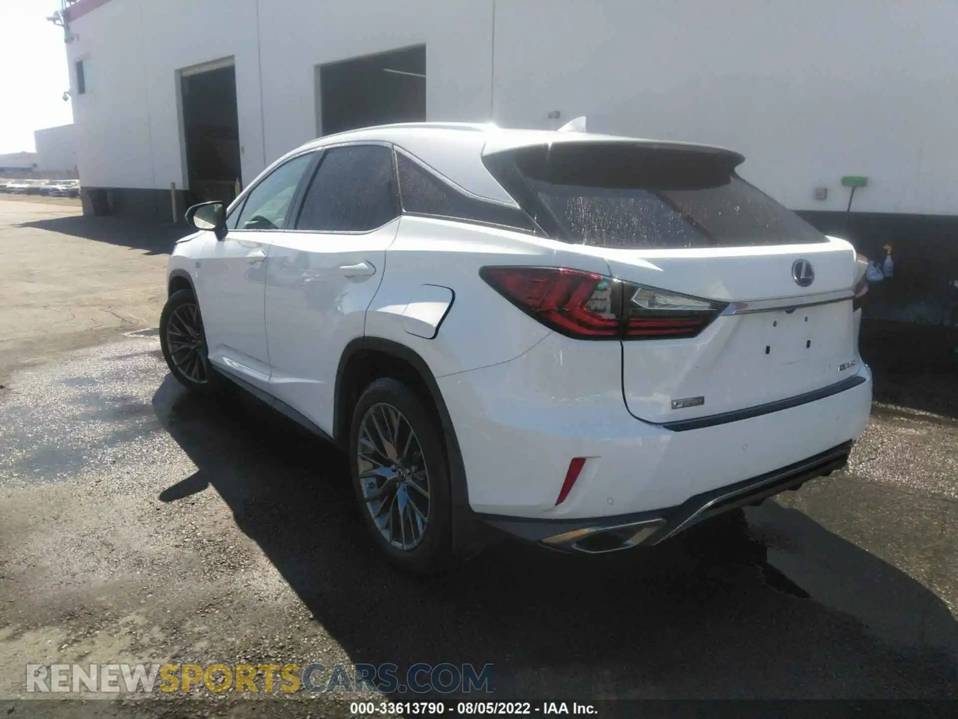3 Photograph of a damaged car 2T2BZMCA9KC196101 LEXUS RX 2019
