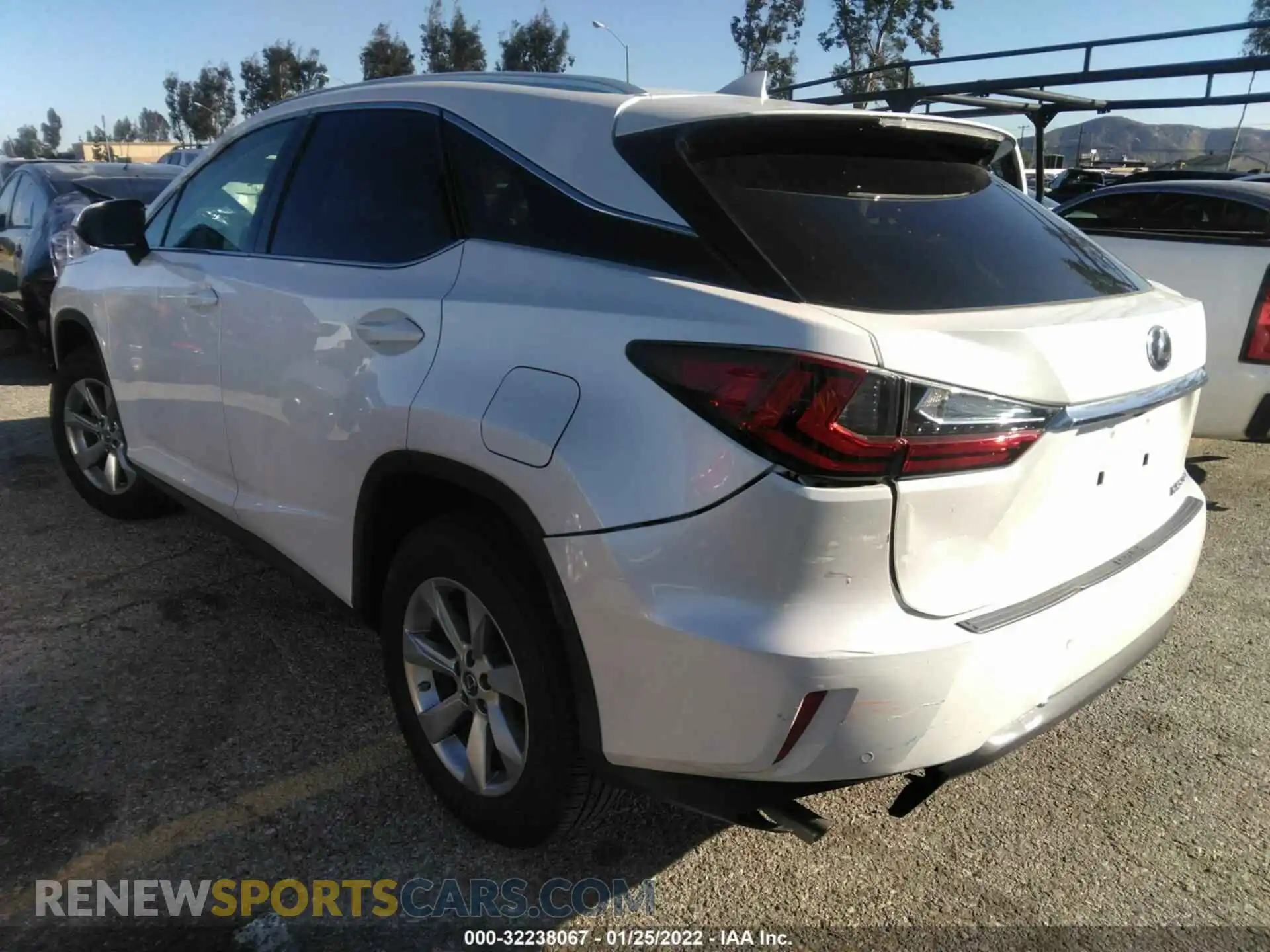 3 Photograph of a damaged car 2T2ZZMCA0KC137887 LEXUS RX 2019