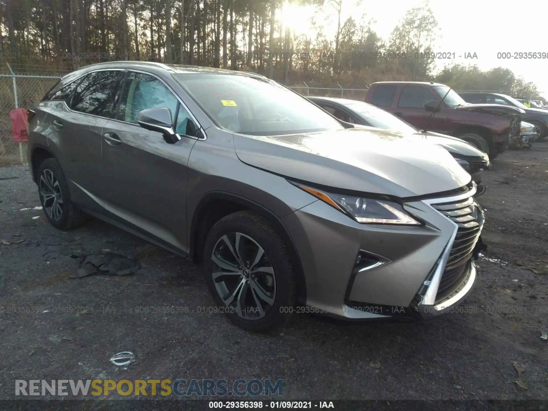 1 Photograph of a damaged car 2T2ZZMCA0KC149148 LEXUS RX 2019