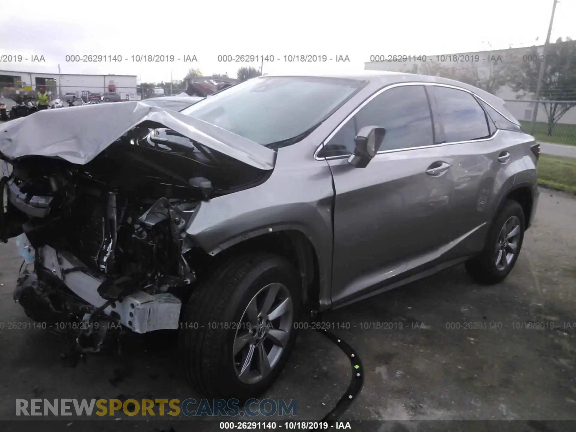 2 Photograph of a damaged car 2T2ZZMCA0KC150803 LEXUS RX 2019