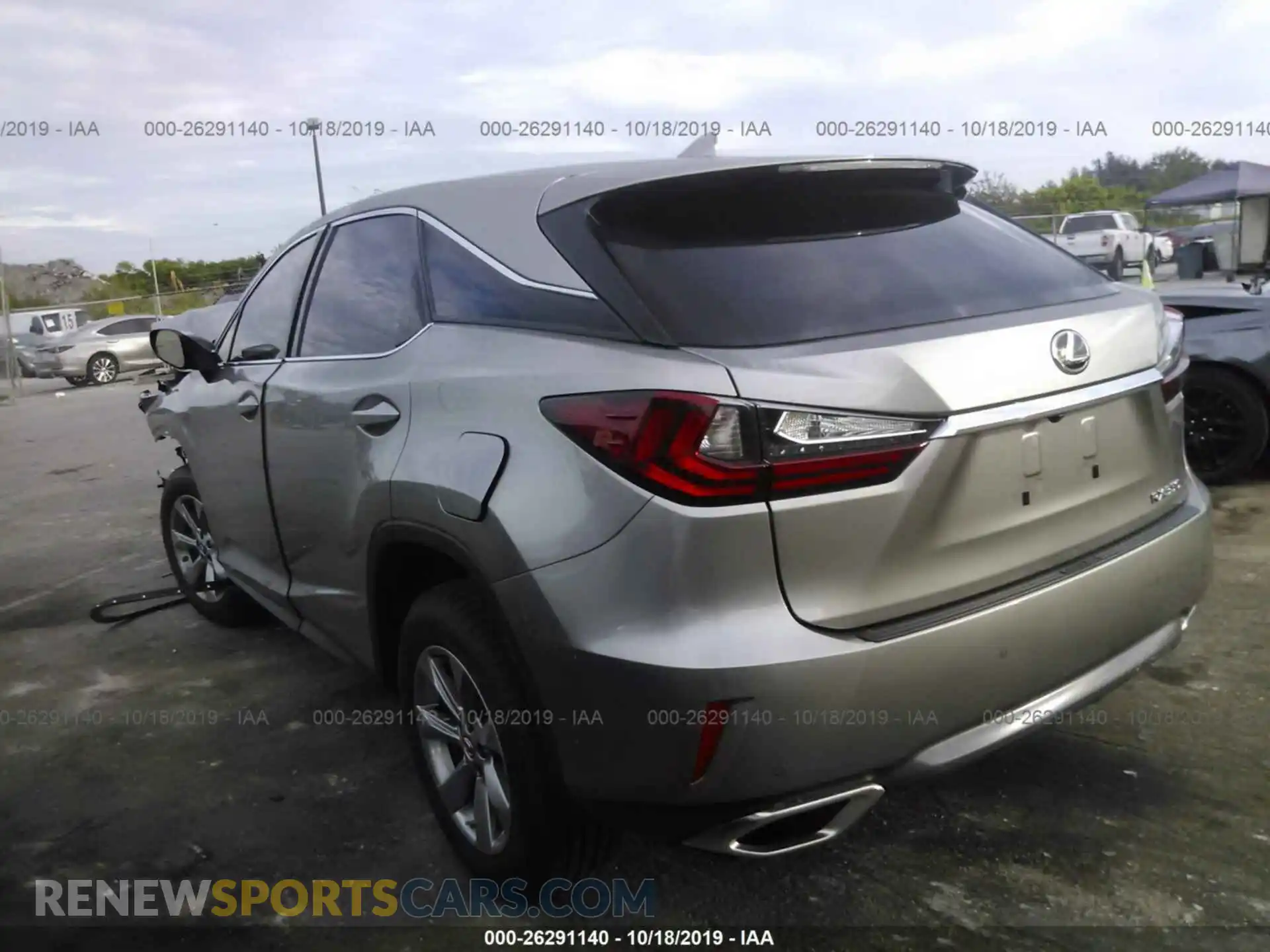 3 Photograph of a damaged car 2T2ZZMCA0KC150803 LEXUS RX 2019