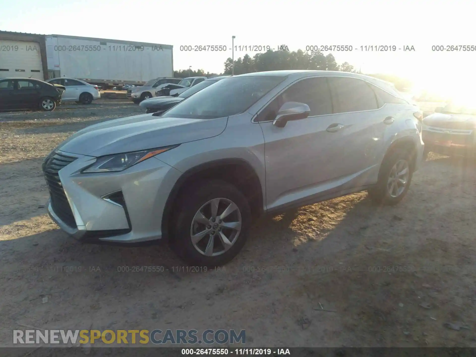 2 Photograph of a damaged car 2T2ZZMCA1KC120628 LEXUS RX 2019