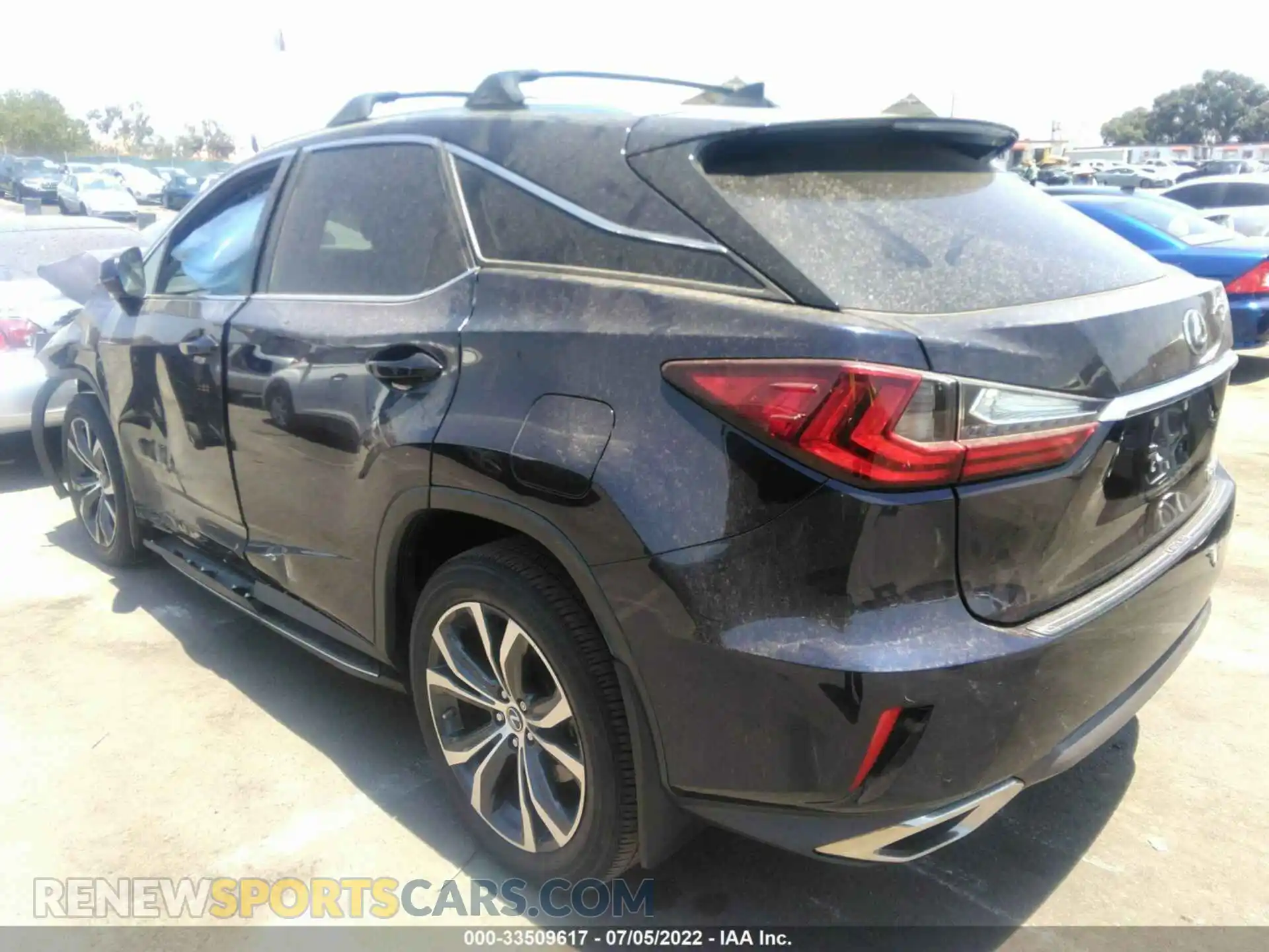 3 fotografías del automóvil dañado 2T2ZZMCA1KC130365 LEXUS RX 2019