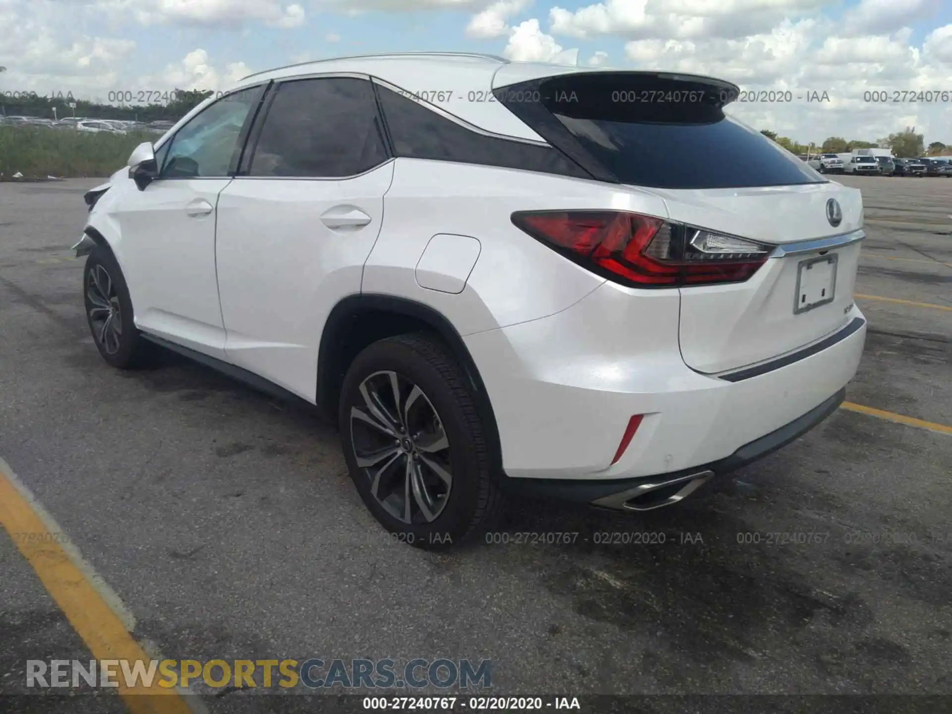 3 Photograph of a damaged car 2T2ZZMCA1KC132035 LEXUS RX 2019