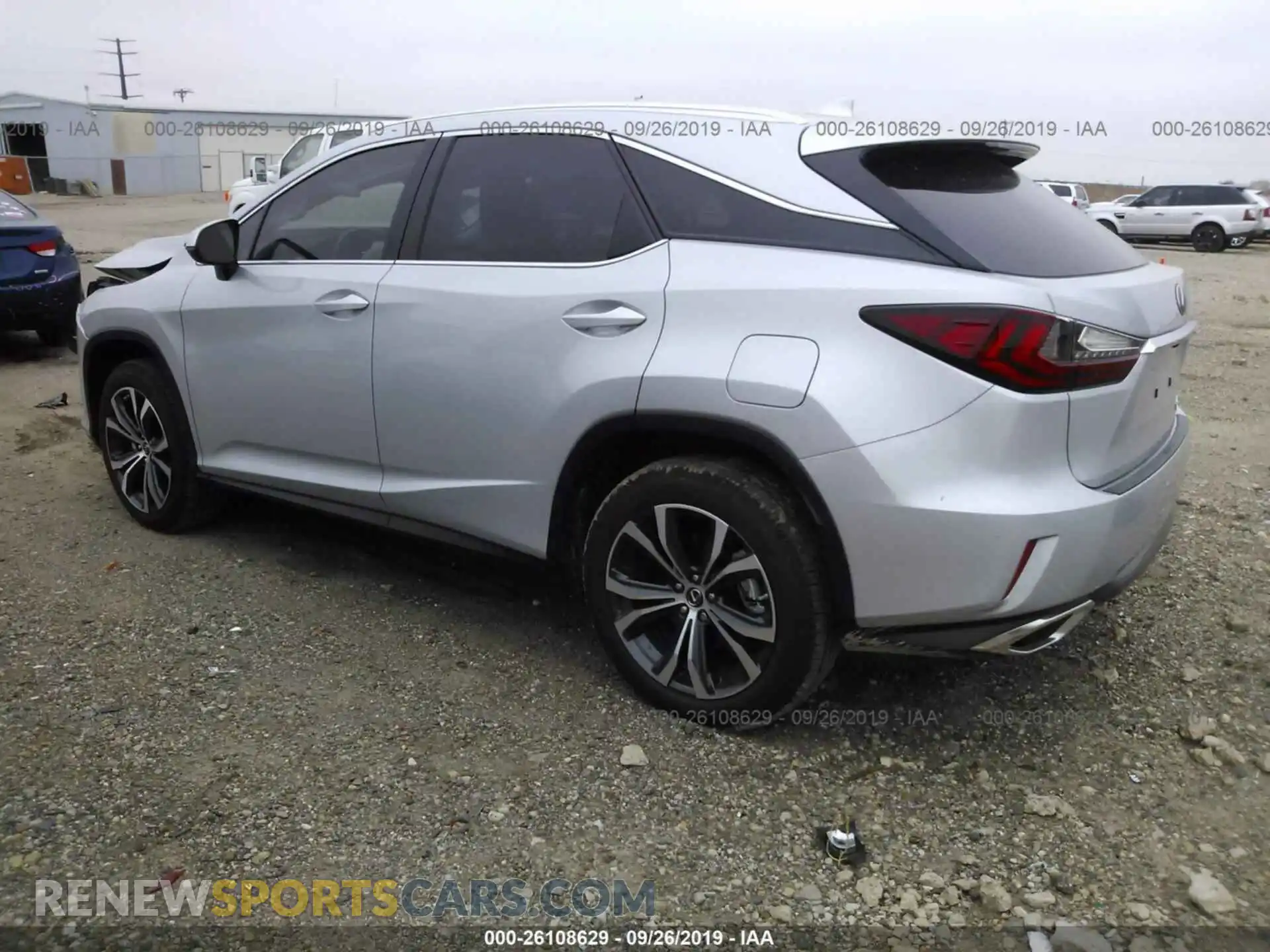 3 Photograph of a damaged car 2T2ZZMCA1KC146727 LEXUS RX 2019
