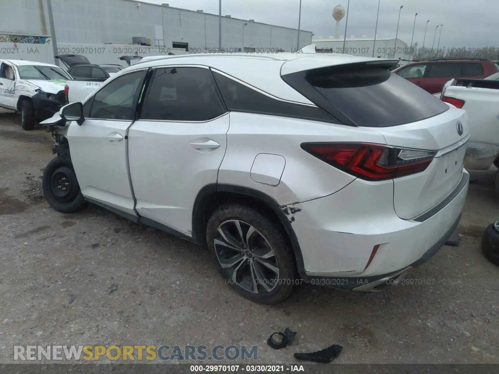 3 Photograph of a damaged car 2T2ZZMCA2KC133727 LEXUS RX 2019