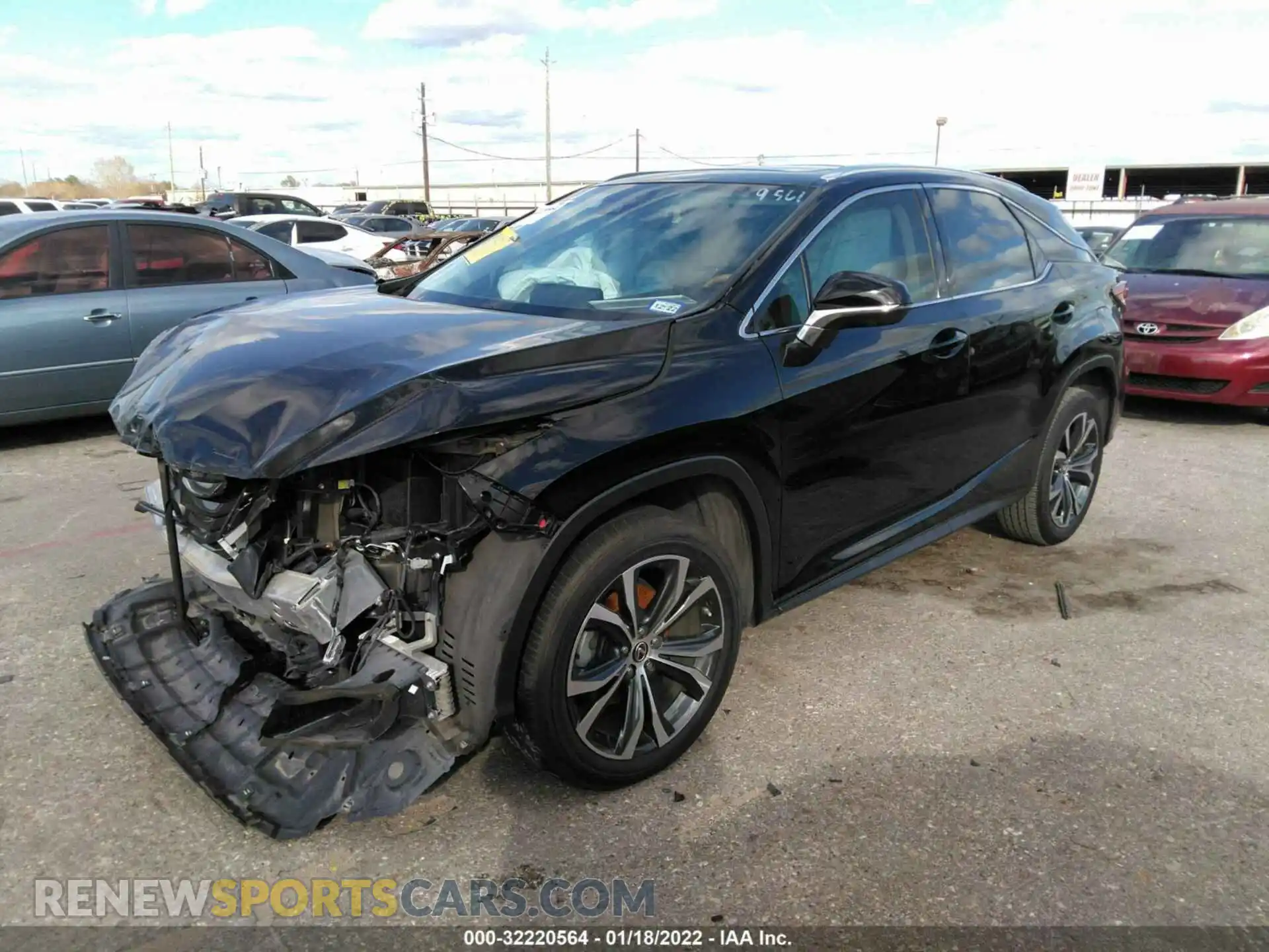 2 Фотография поврежденного автомобиля 2T2ZZMCA2KC139561 LEXUS RX 2019