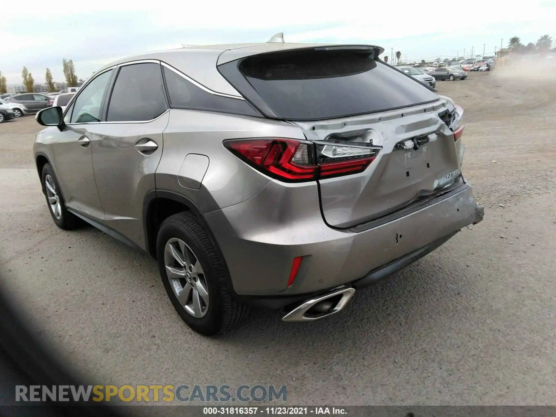 3 Photograph of a damaged car 2T2ZZMCA2KC150107 LEXUS RX 2019