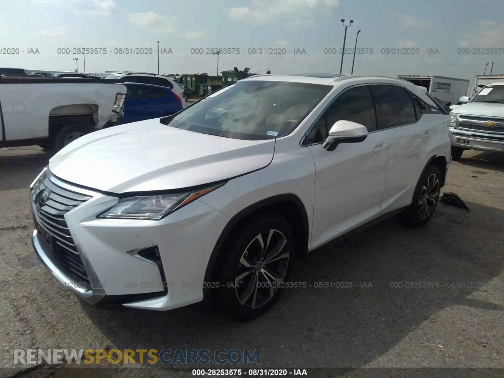 2 Photograph of a damaged car 2T2ZZMCA3KC148074 LEXUS RX 2019