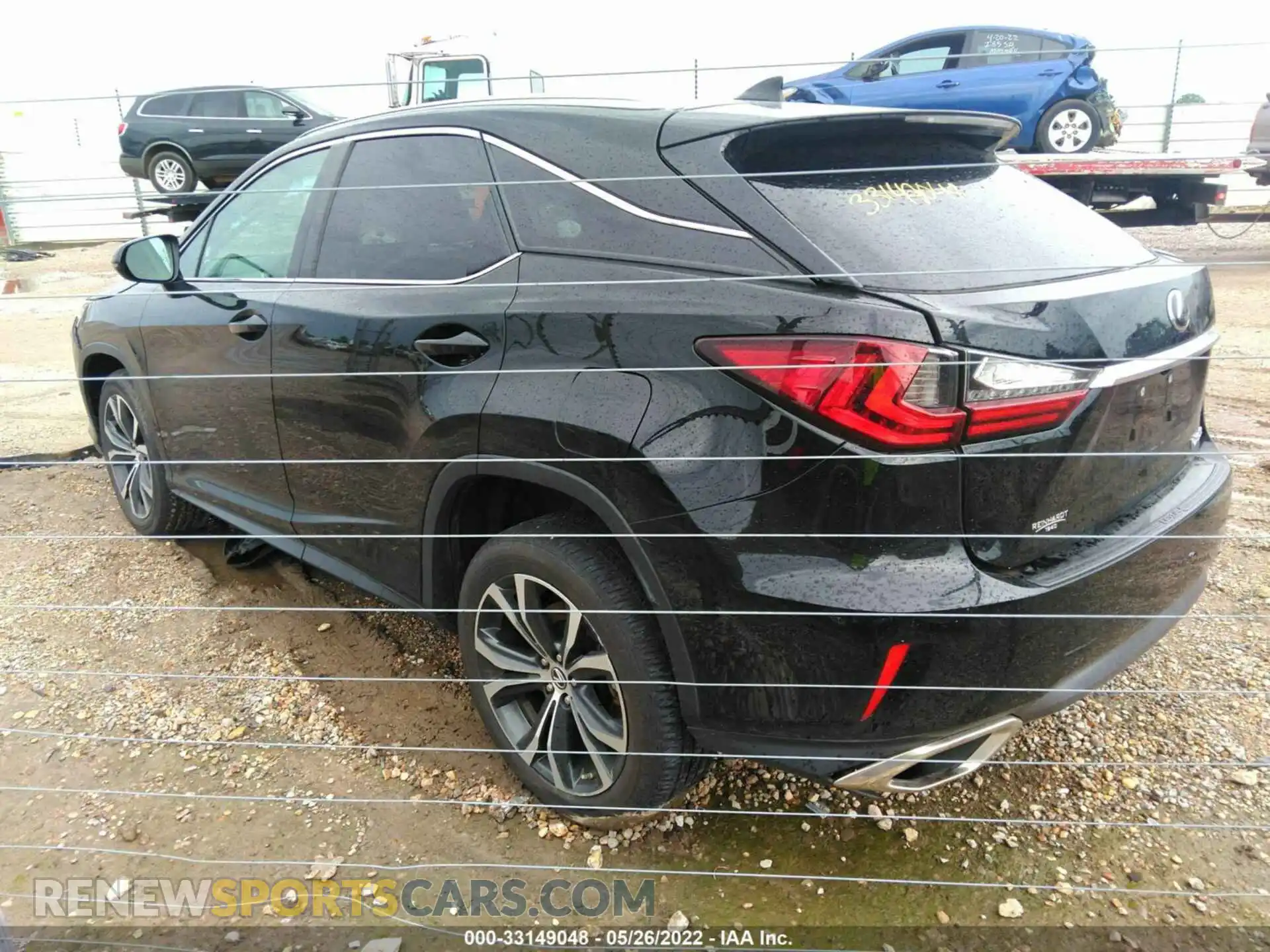 3 Photograph of a damaged car 2T2ZZMCA4KC119893 LEXUS RX 2019