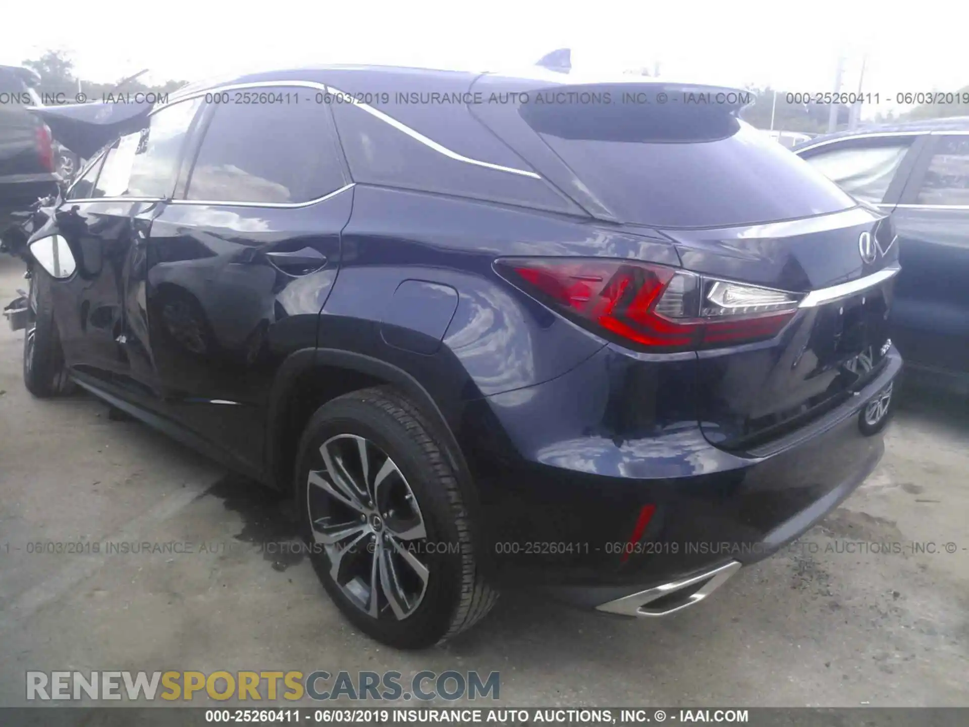 3 Photograph of a damaged car 2T2ZZMCA4KC121983 LEXUS RX 2019