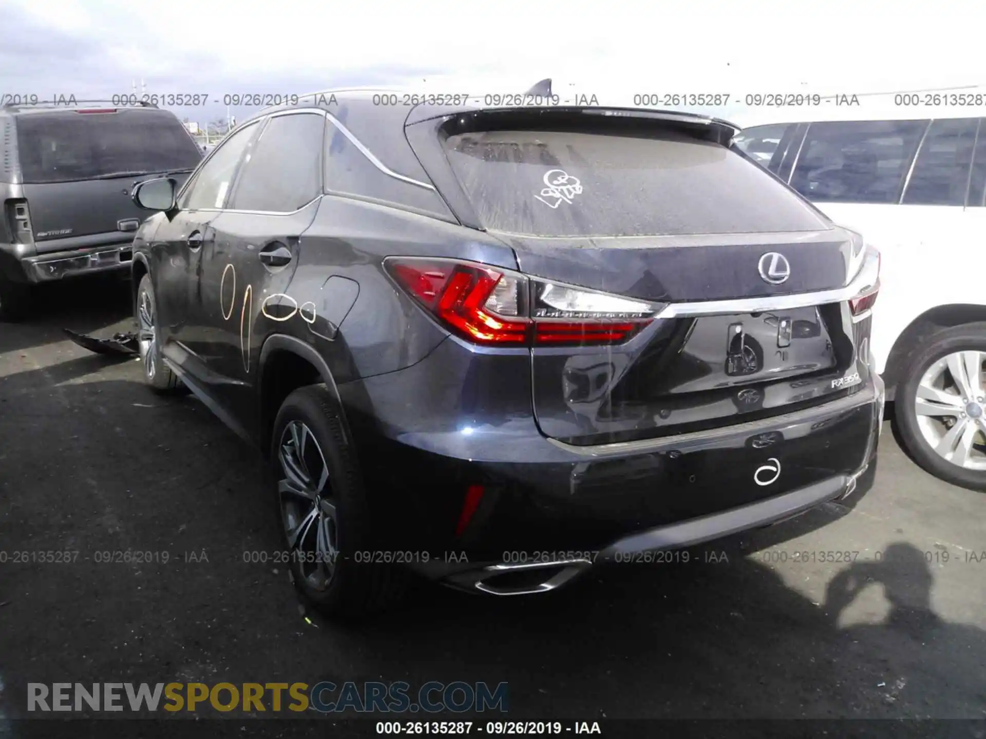 3 Photograph of a damaged car 2T2ZZMCA4KC123992 LEXUS RX 2019