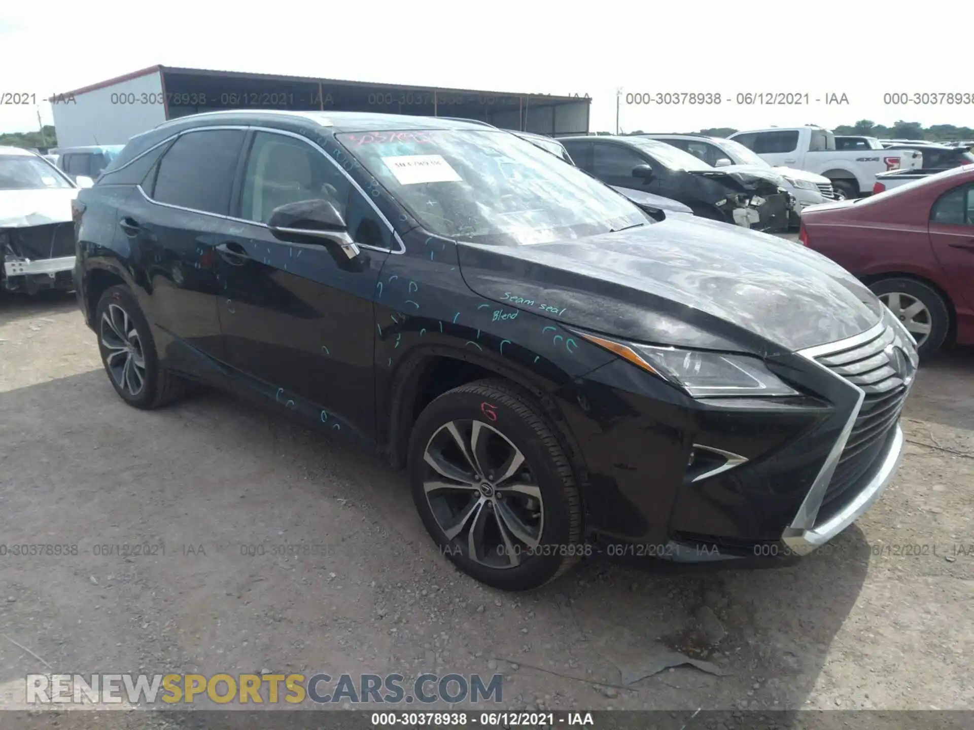 1 Photograph of a damaged car 2T2ZZMCA4KC130876 LEXUS RX 2019