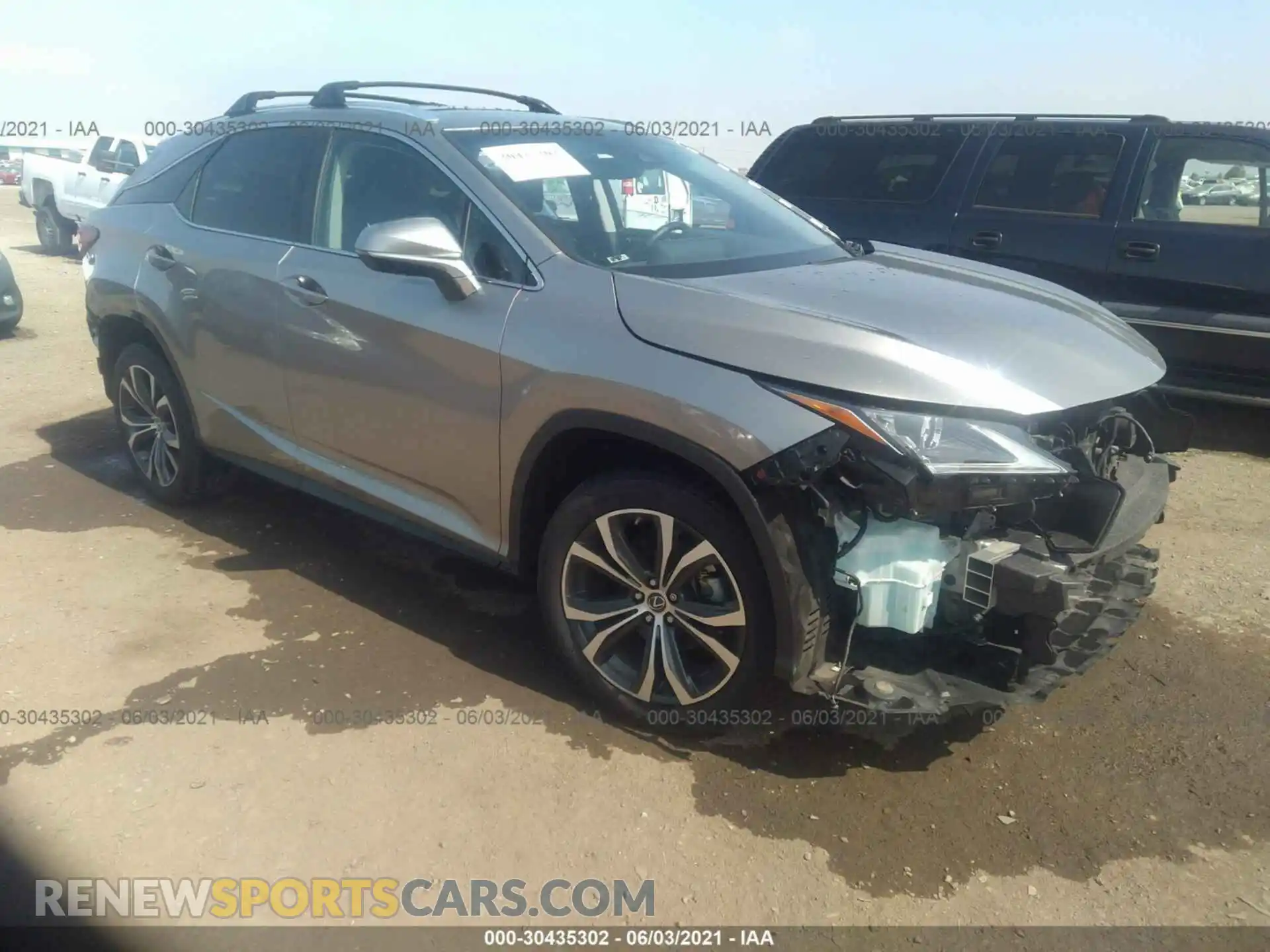 1 Photograph of a damaged car 2T2ZZMCA5KC125167 LEXUS RX 2019