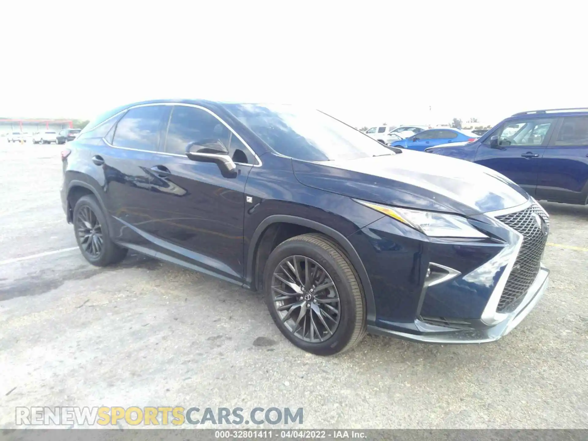 1 Photograph of a damaged car 2T2ZZMCA5KC140509 LEXUS RX 2019