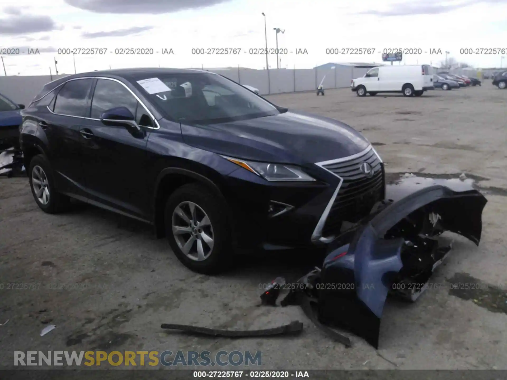1 Photograph of a damaged car 2T2ZZMCA6KC118096 LEXUS RX 2019