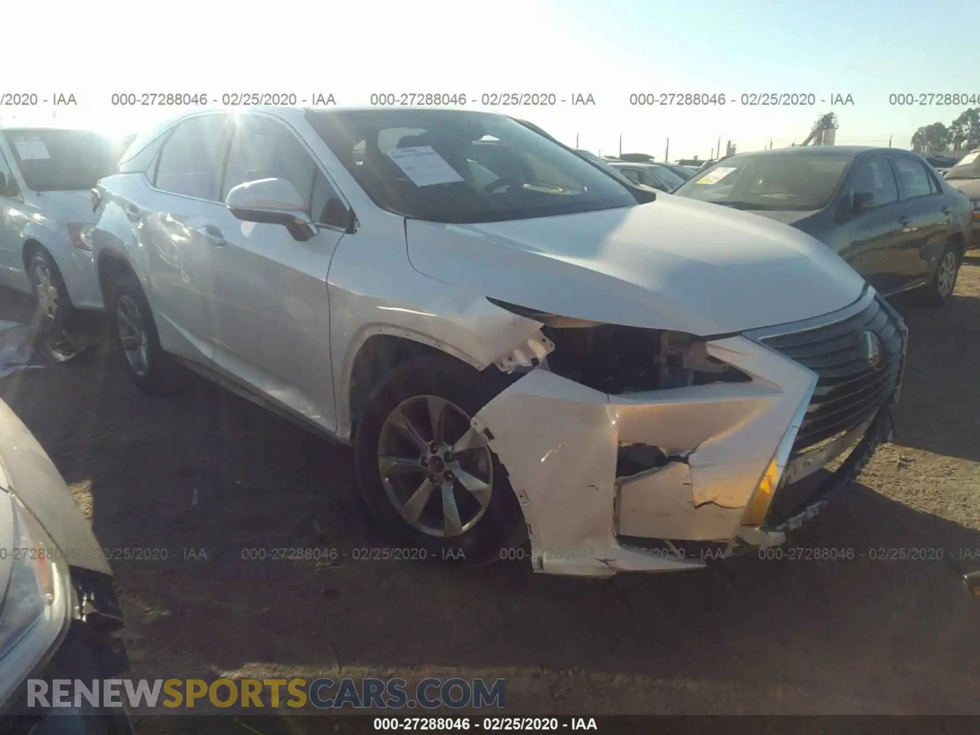 1 Photograph of a damaged car 2T2ZZMCA6KC122438 LEXUS RX 2019