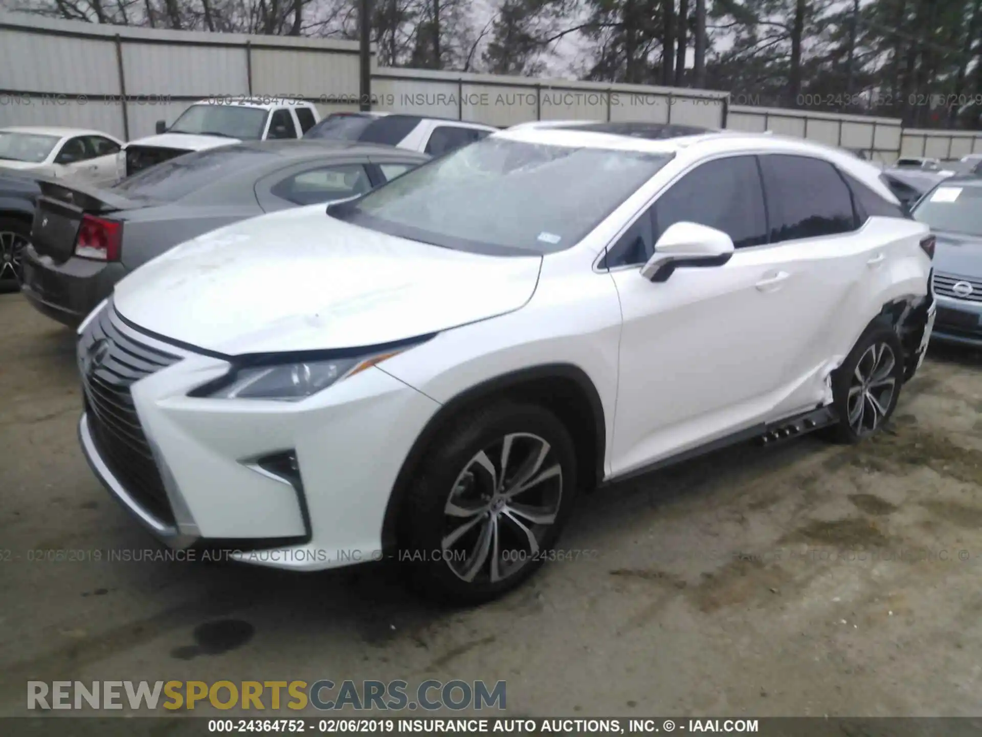2 Photograph of a damaged car 2T2ZZMCA6KC122780 LEXUS RX 2019