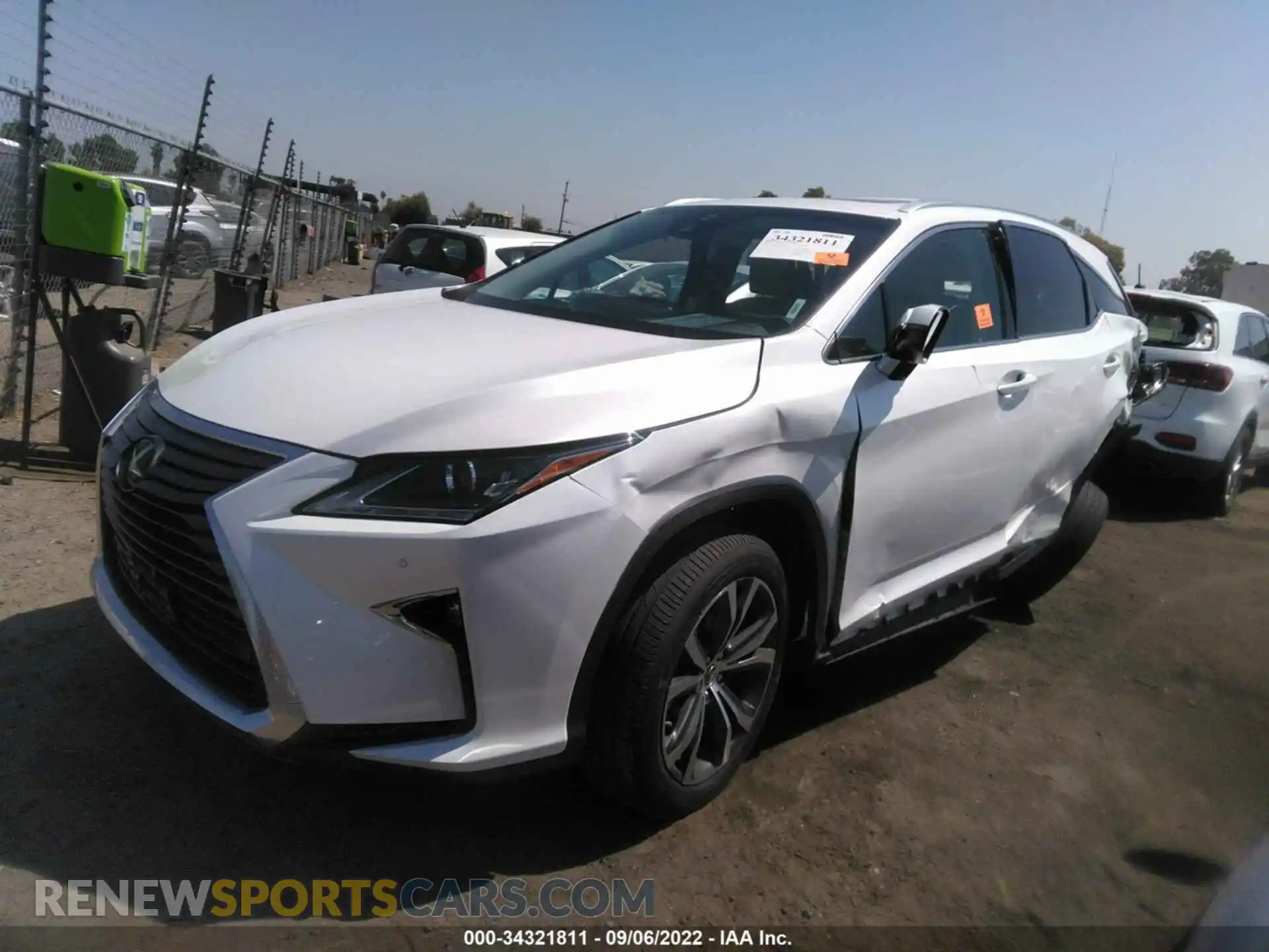 2 Фотография поврежденного автомобиля 2T2ZZMCA6KC146738 LEXUS RX 2019