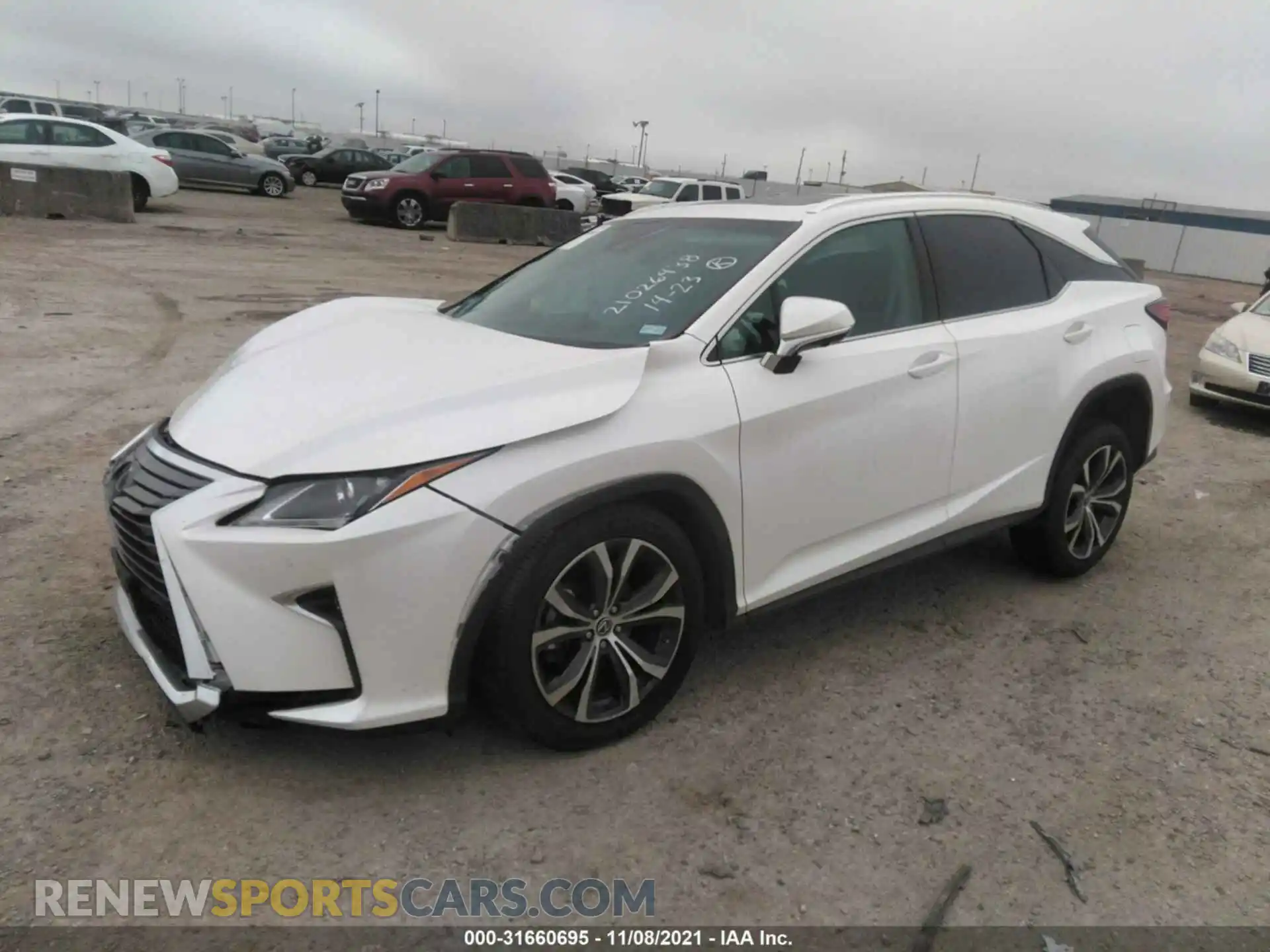 2 Photograph of a damaged car 2T2ZZMCA7KC120701 LEXUS RX 2019
