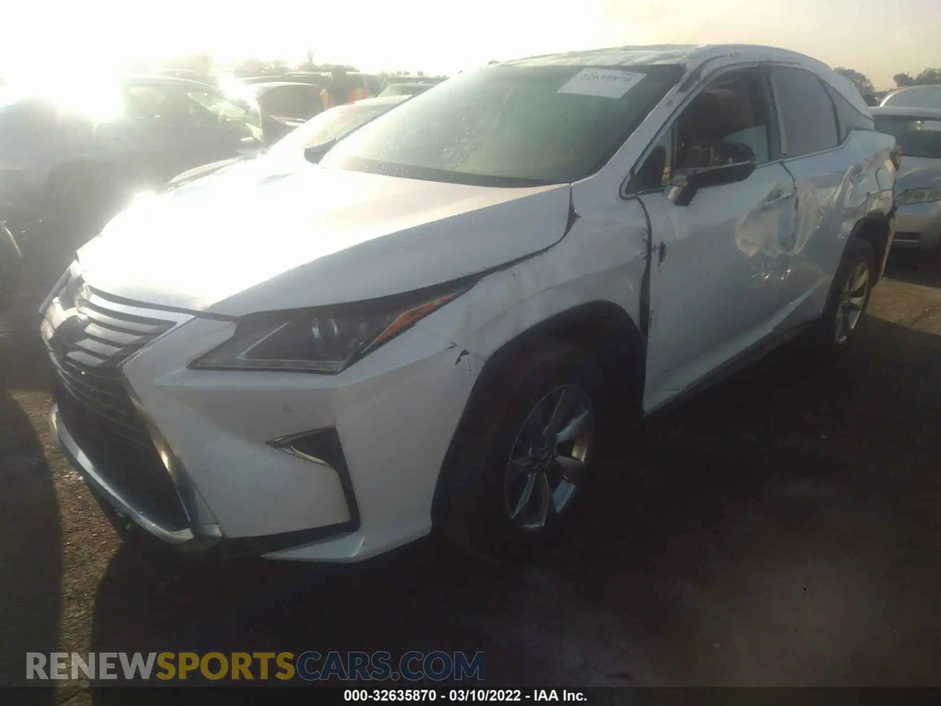 2 Photograph of a damaged car 2T2ZZMCA7KC124151 LEXUS RX 2019