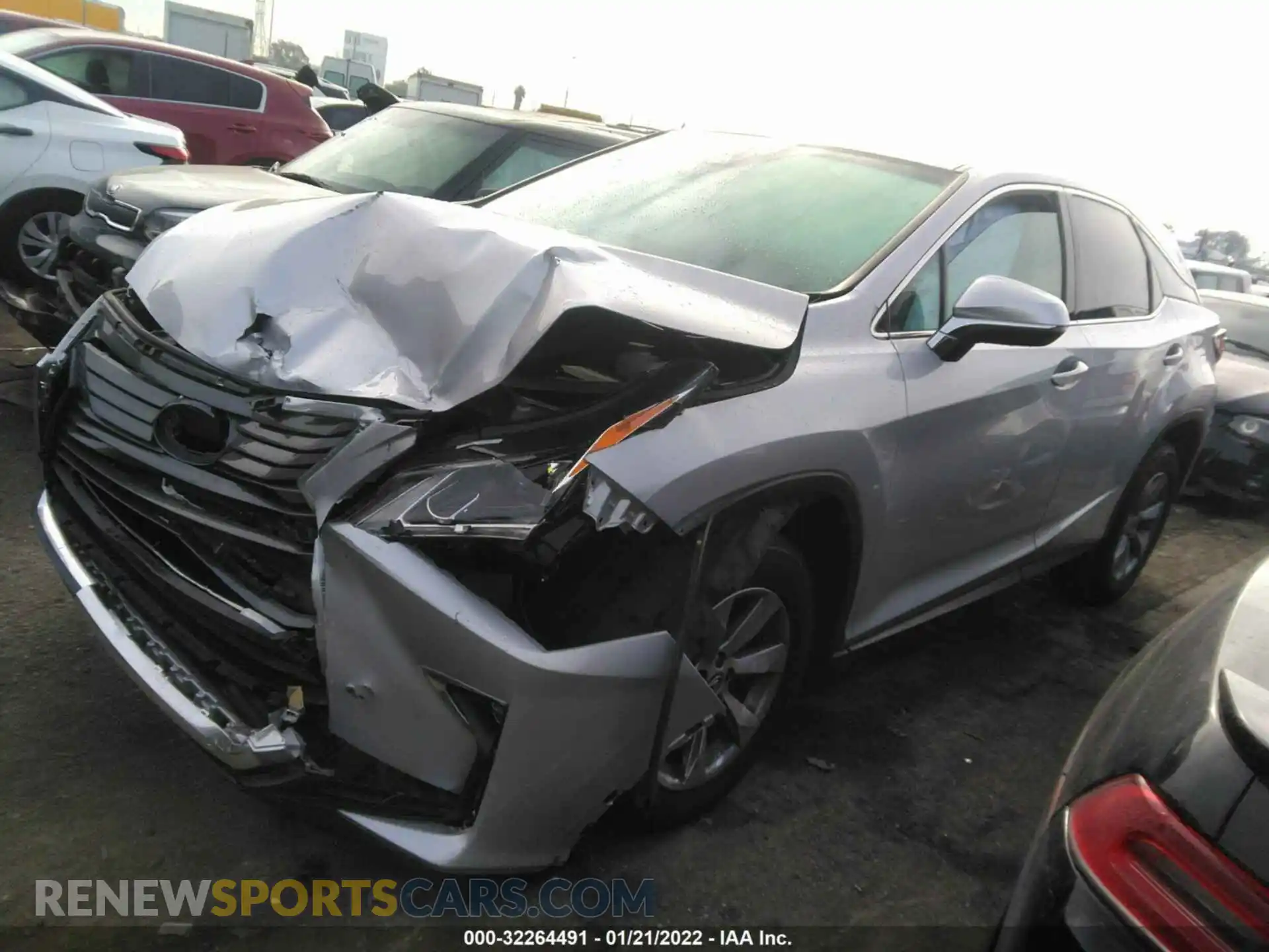 2 Photograph of a damaged car 2T2ZZMCA8KC123767 LEXUS RX 2019