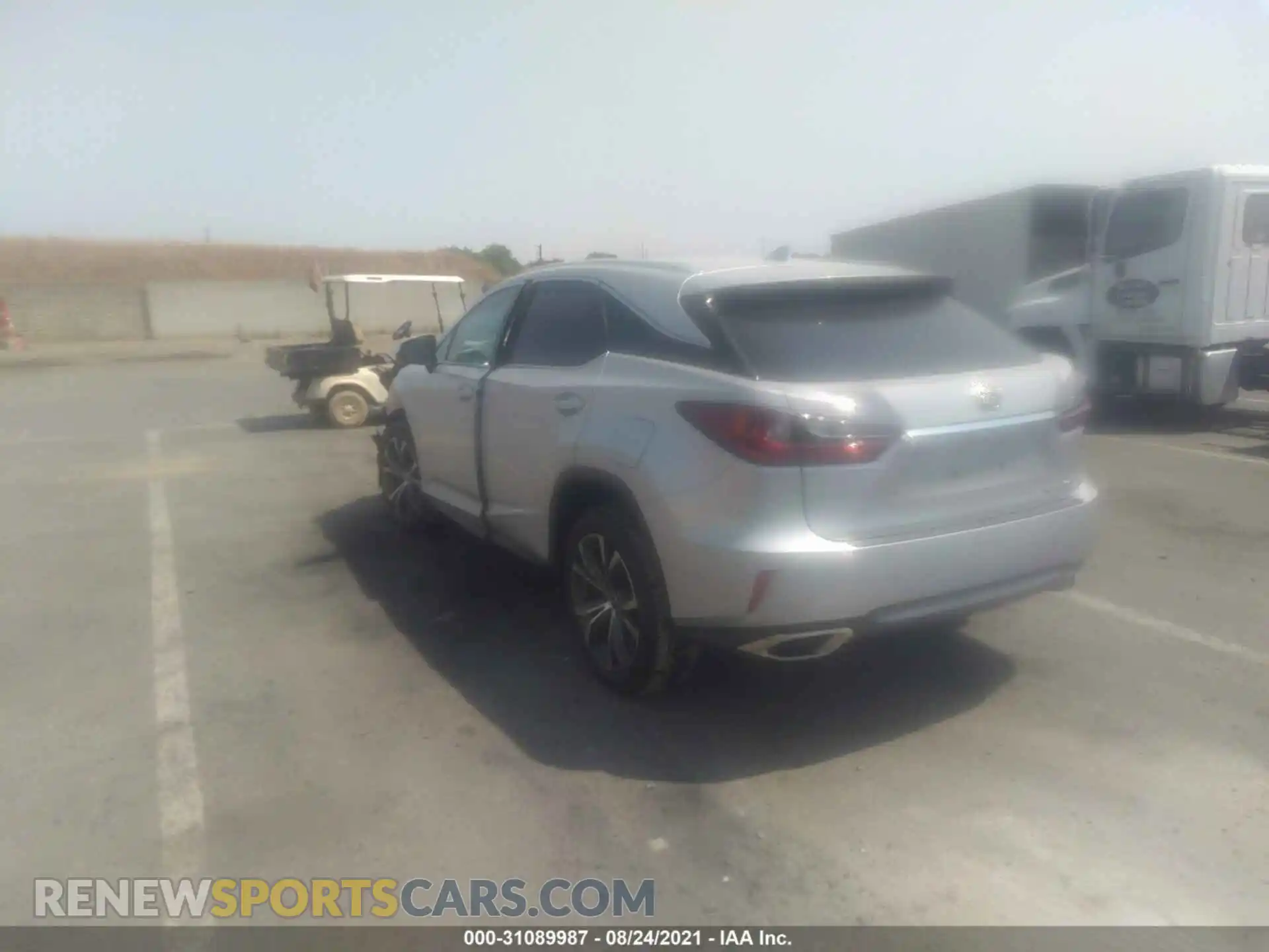 3 Photograph of a damaged car 2T2ZZMCA8KC129889 LEXUS RX 2019