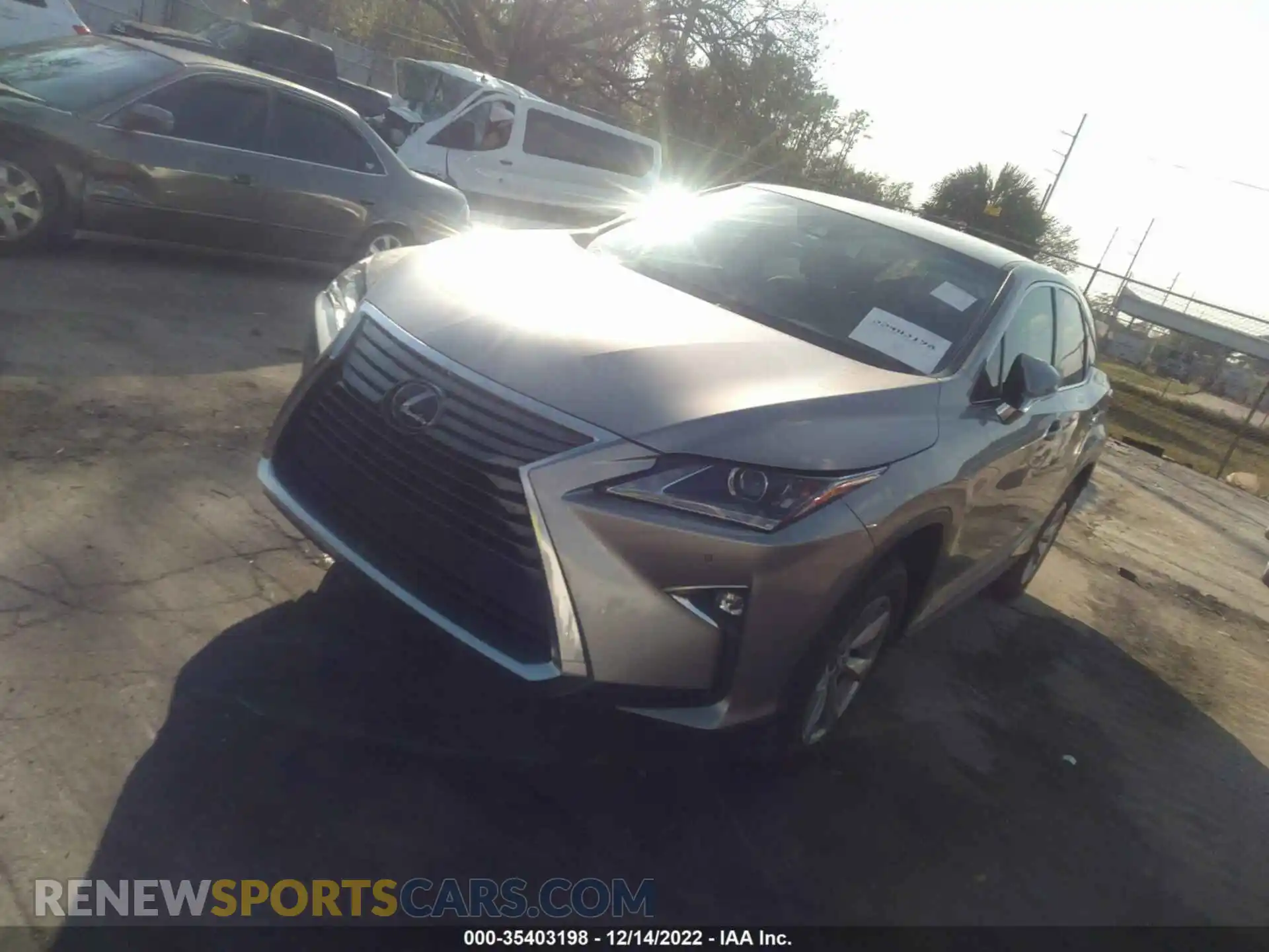 2 Photograph of a damaged car 2T2ZZMCA8KC145316 LEXUS RX 2019