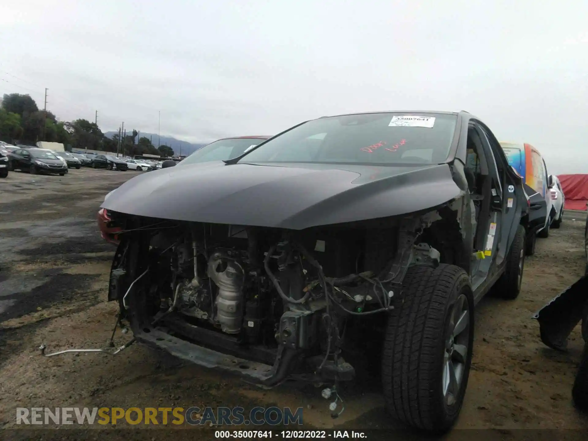 2 Photograph of a damaged car 2T2ZZMCA9KC138262 LEXUS RX 2019