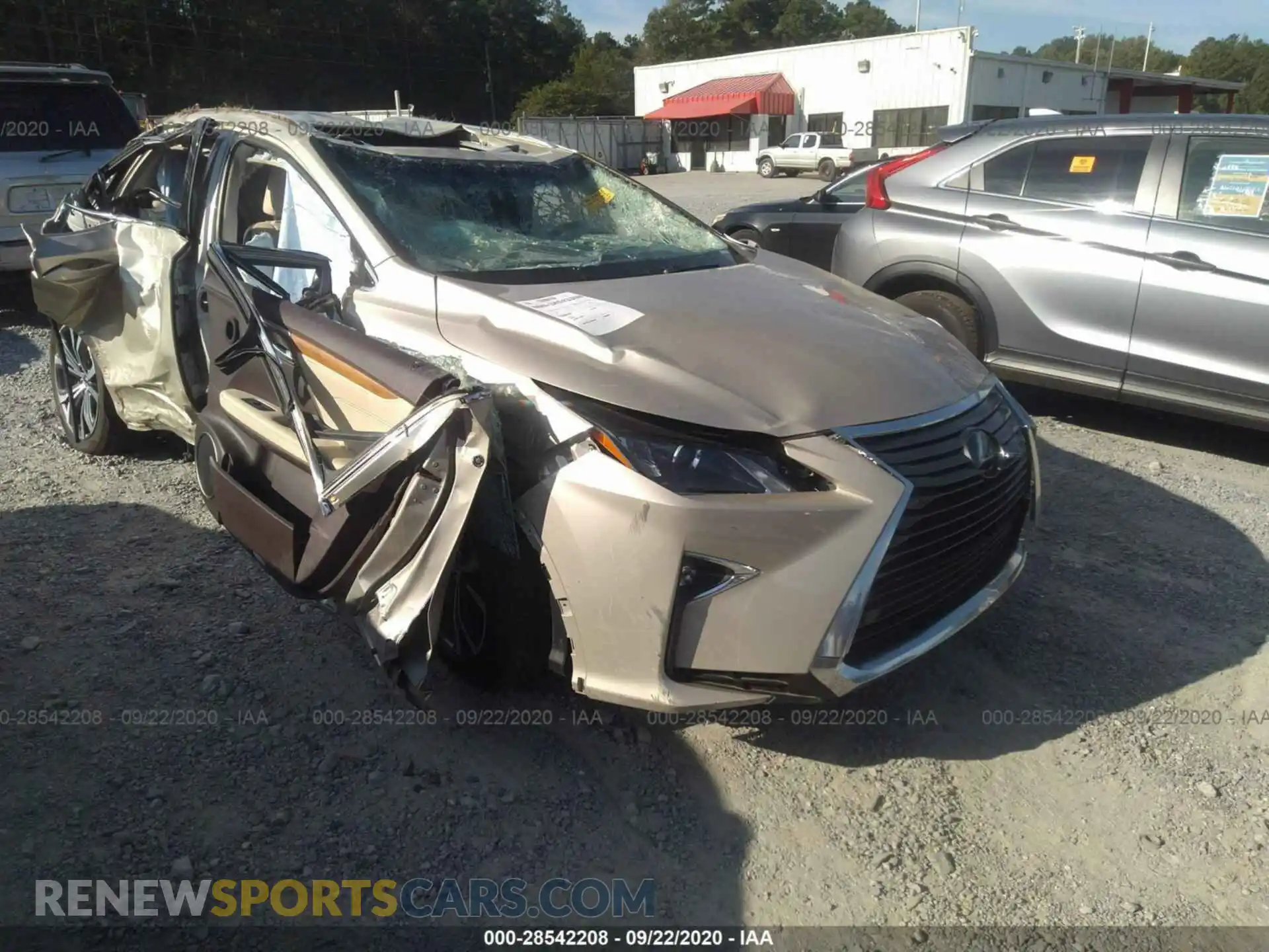 1 Photograph of a damaged car 2T2ZZMCA9KC146636 LEXUS RX 2019