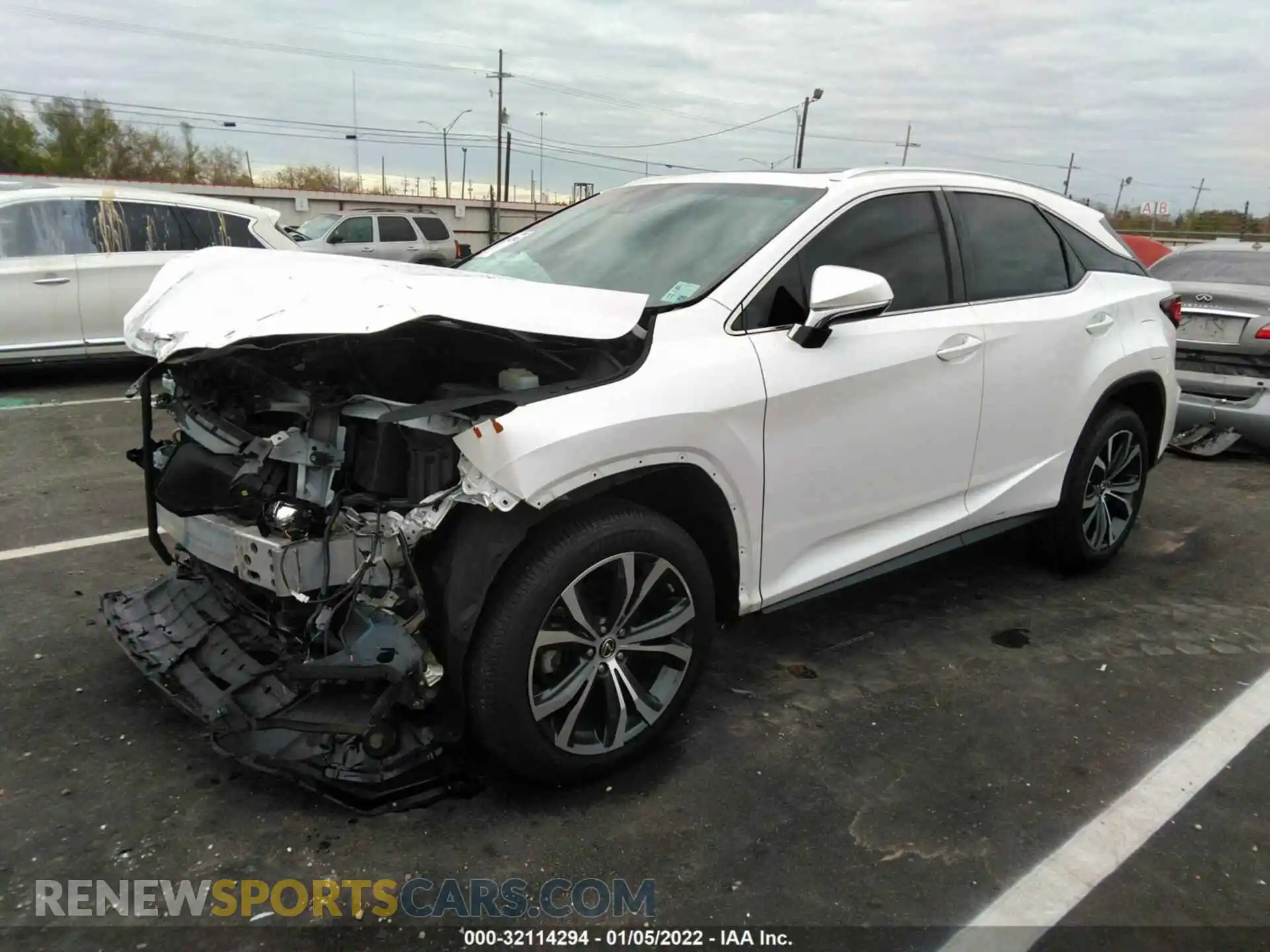 2 Photograph of a damaged car 2T2ZZMCA9KC148564 LEXUS RX 2019