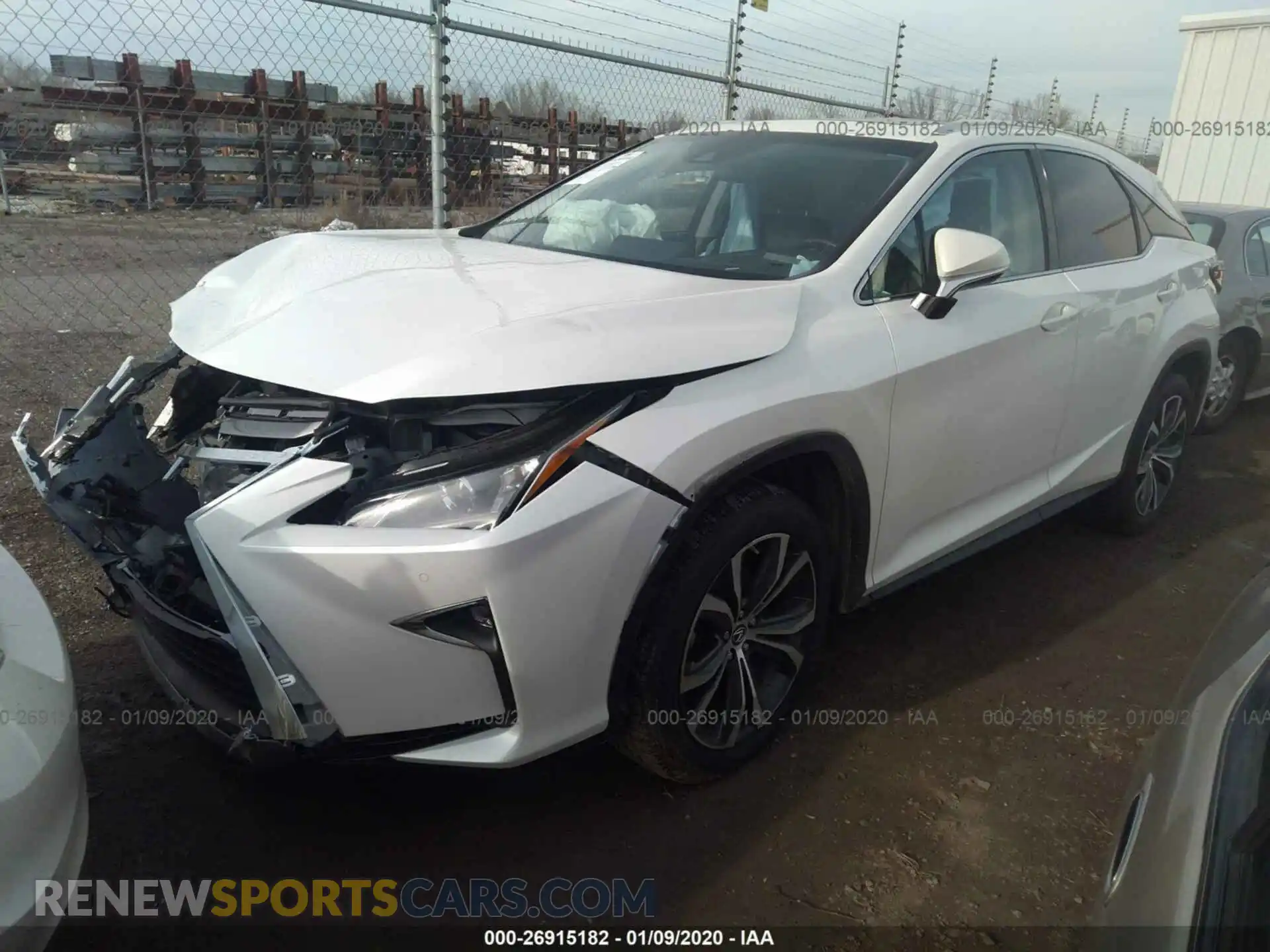 2 Photograph of a damaged car JTJBZMCA6K2040386 LEXUS RX 2019