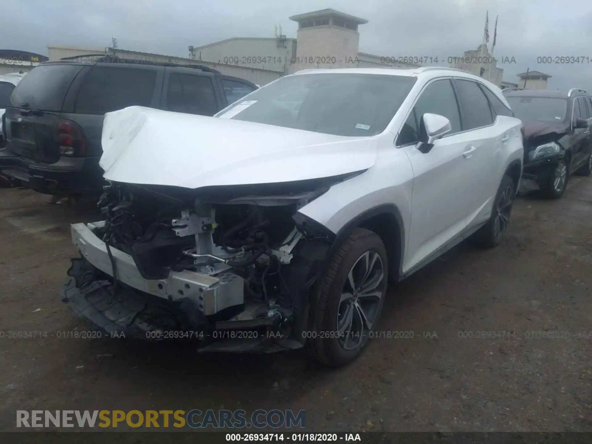 2 Photograph of a damaged car JTJDGKCA4K2007731 LEXUS RX 2019