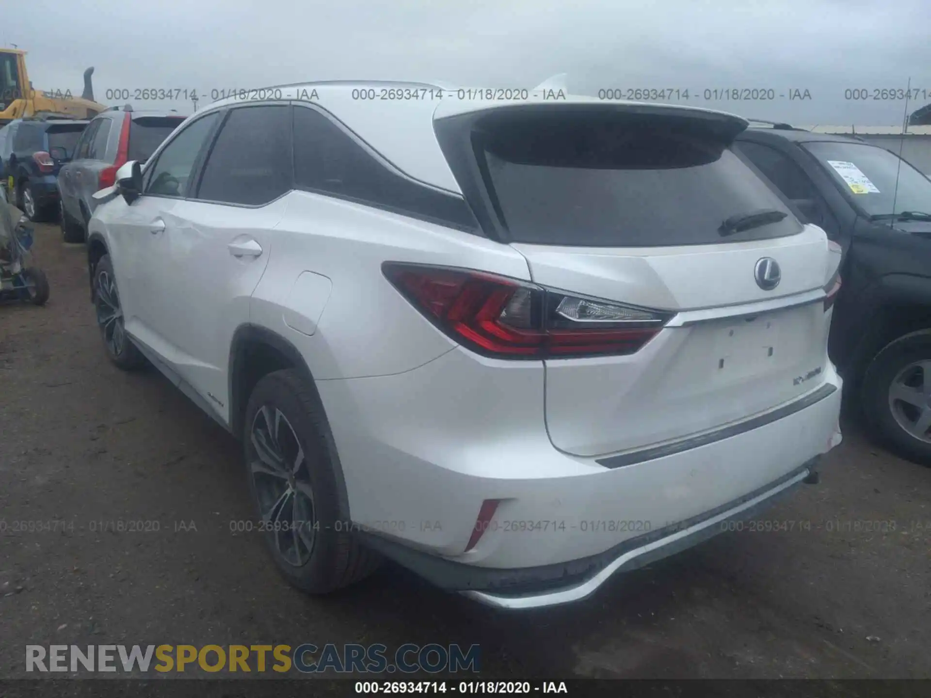 3 Photograph of a damaged car JTJDGKCA4K2007731 LEXUS RX 2019